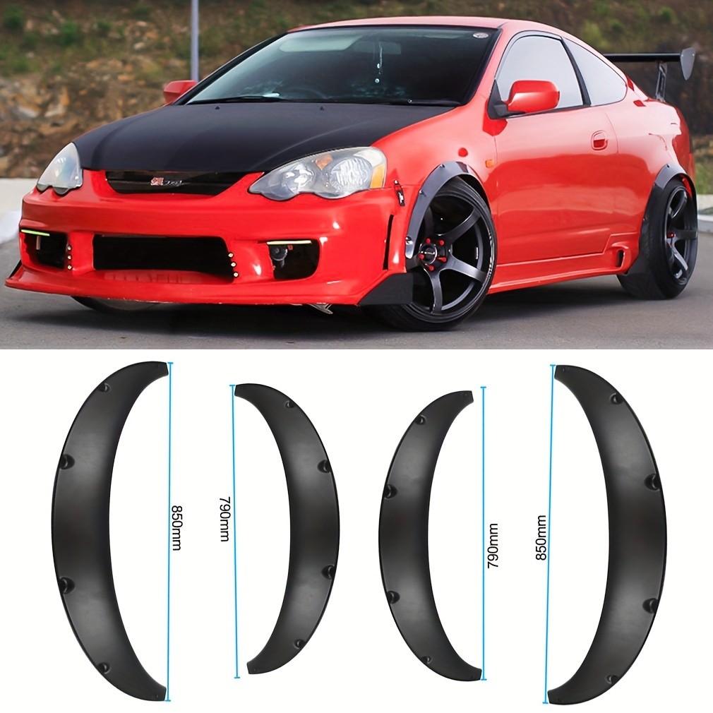 wisfor Arch Wheel Eyebrow Fender Flares Protector – Durable Protection for Your SUV's Wheels