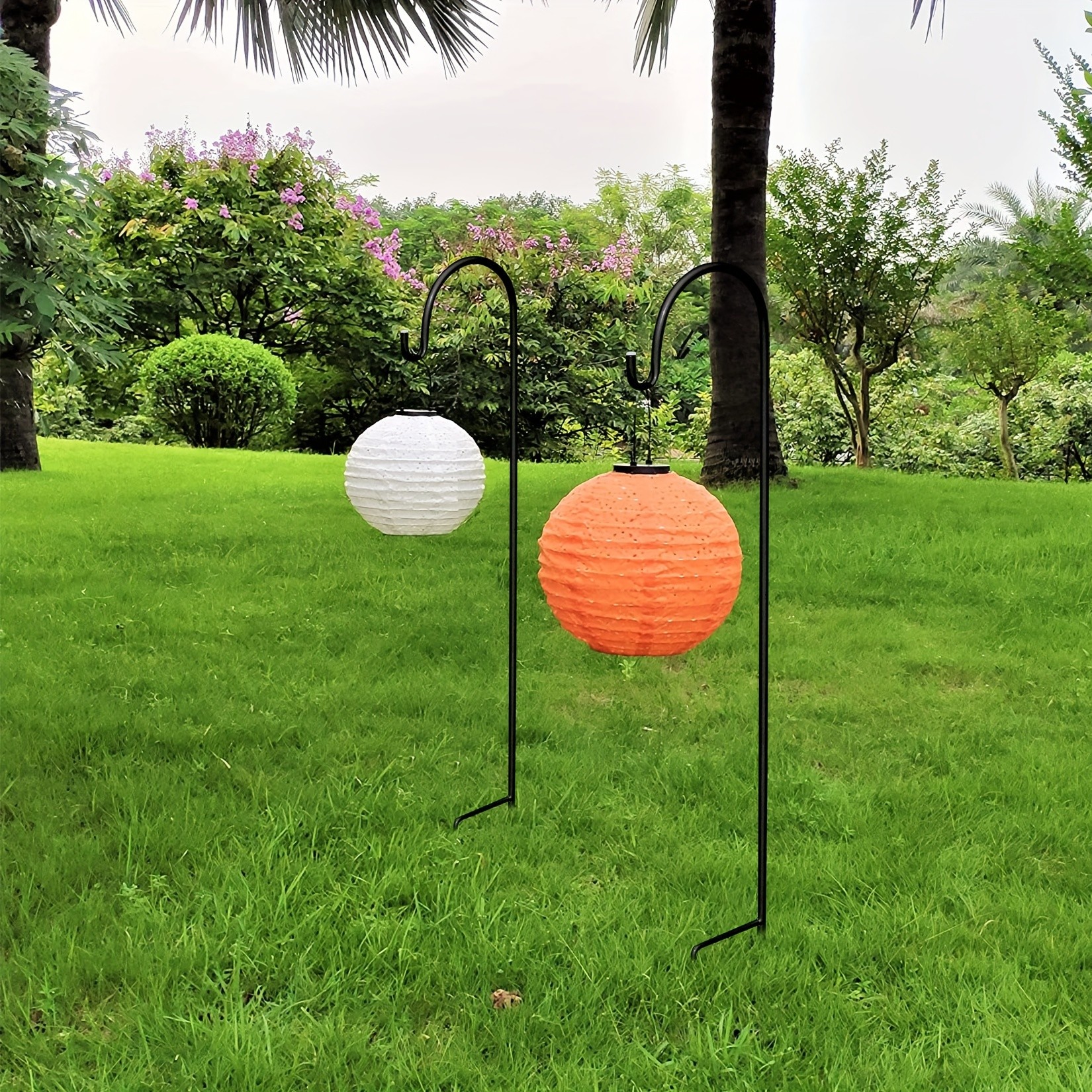 wisfor Shepherd Hooks – Rust-Resistant Hanging Hooks for Garden Decor and Lighting