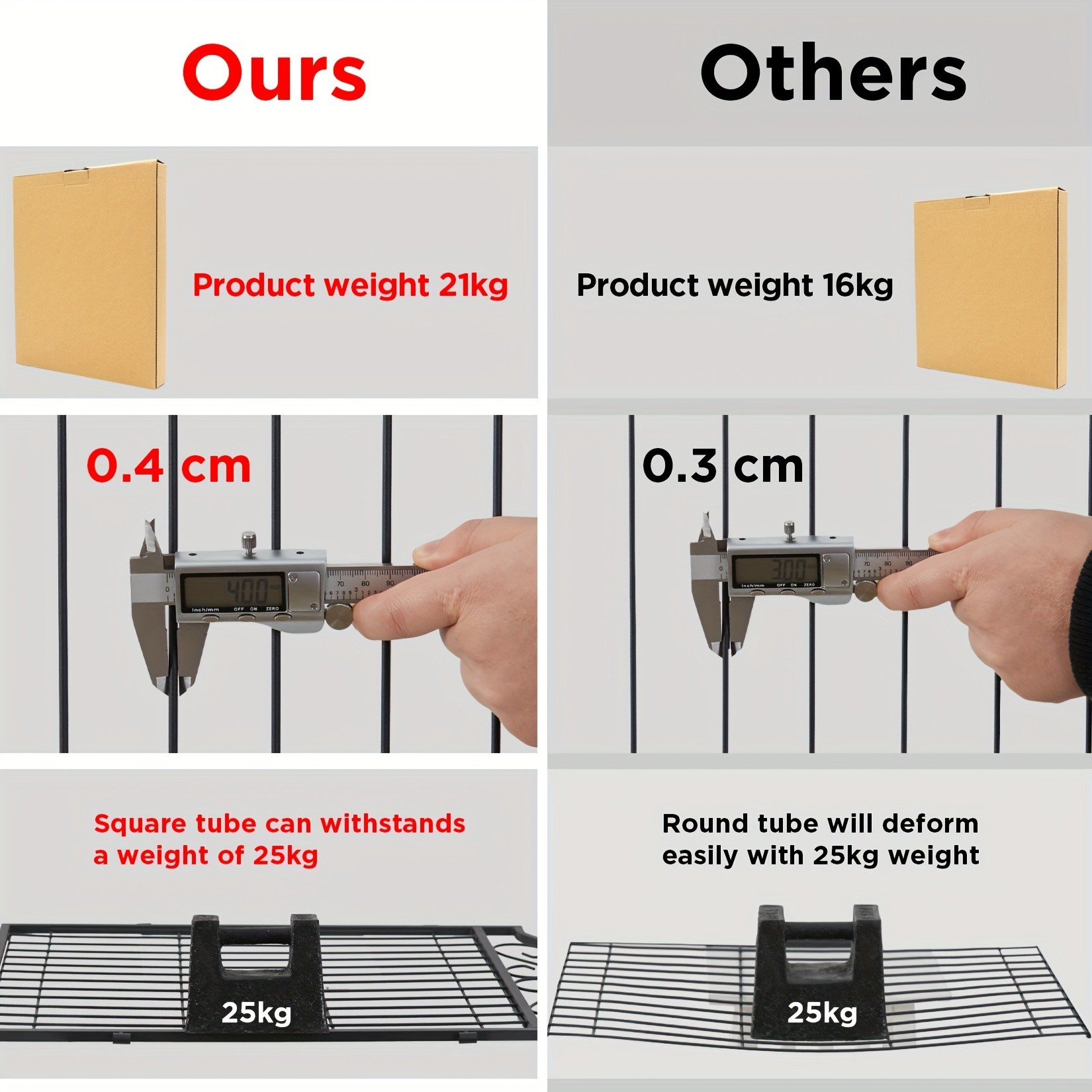 wisfor Heavy Duty Metal Dog Panel Pet Playpen – Durable and Foldable Fence for Dogs