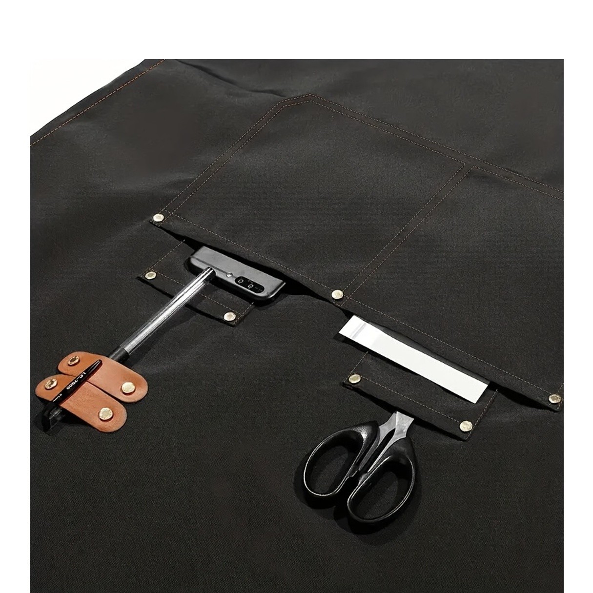 FARIDABIO Stylish Polyester Apron – Comfortable and Practical Apron for Men and Women