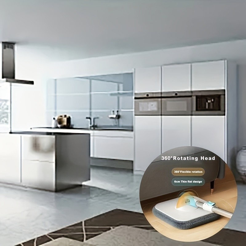 FARIDABIO 360-Degree Swivel Mop and Bucket Combo – Easy-to-Clean, Non-Electric Floor Cleaning Solution