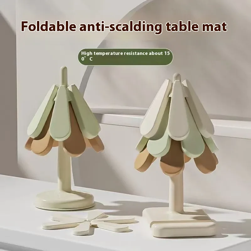 Artisanal Wooden Coasters Trivets Set