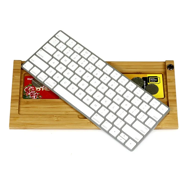 Apple Bluetooth Keyboard Carrier 2 Generation Bluetooth Keyboard Wooden Bluetooth Keyboard Support Computer Keyboard Rack