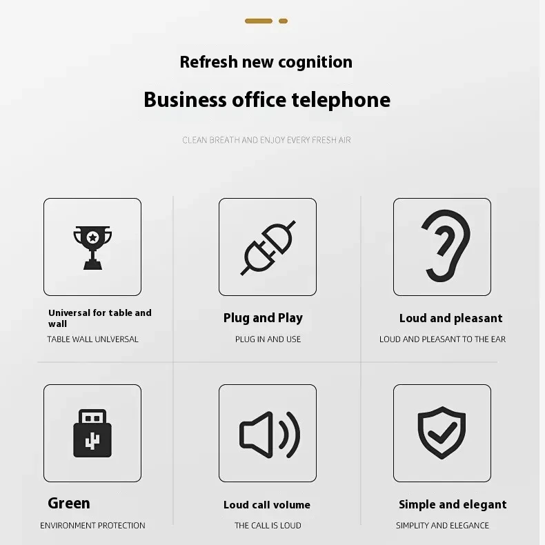 Digital Wireless Business Office Home DECT Phone