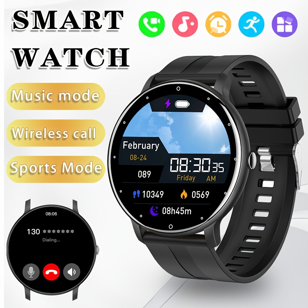 ERUN Smartwatch – All-in-One Sports and Fitness Tracker with Full Touchscreen