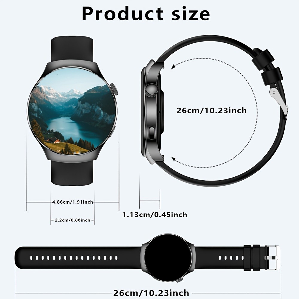 ERUN 1.5-Inch Touch Smart Watch