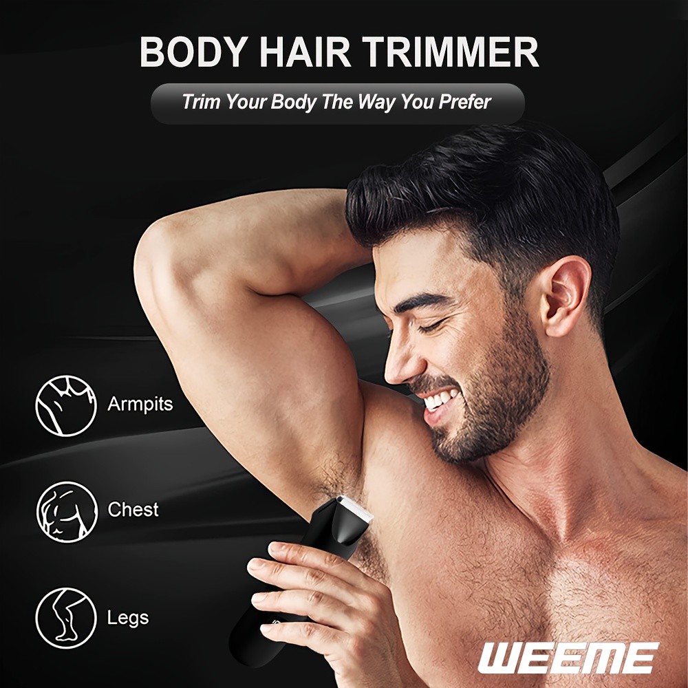 WEEME Men’s Body Hair Trimmer Razor