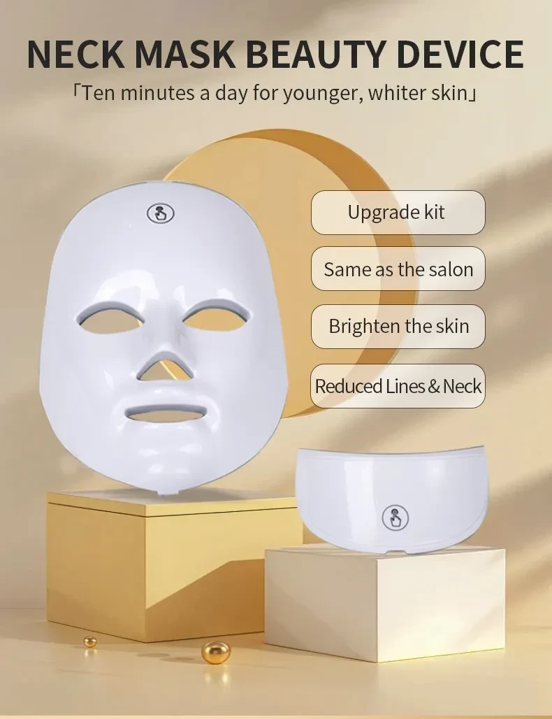 LHANLIN LED Facial Mask with Light