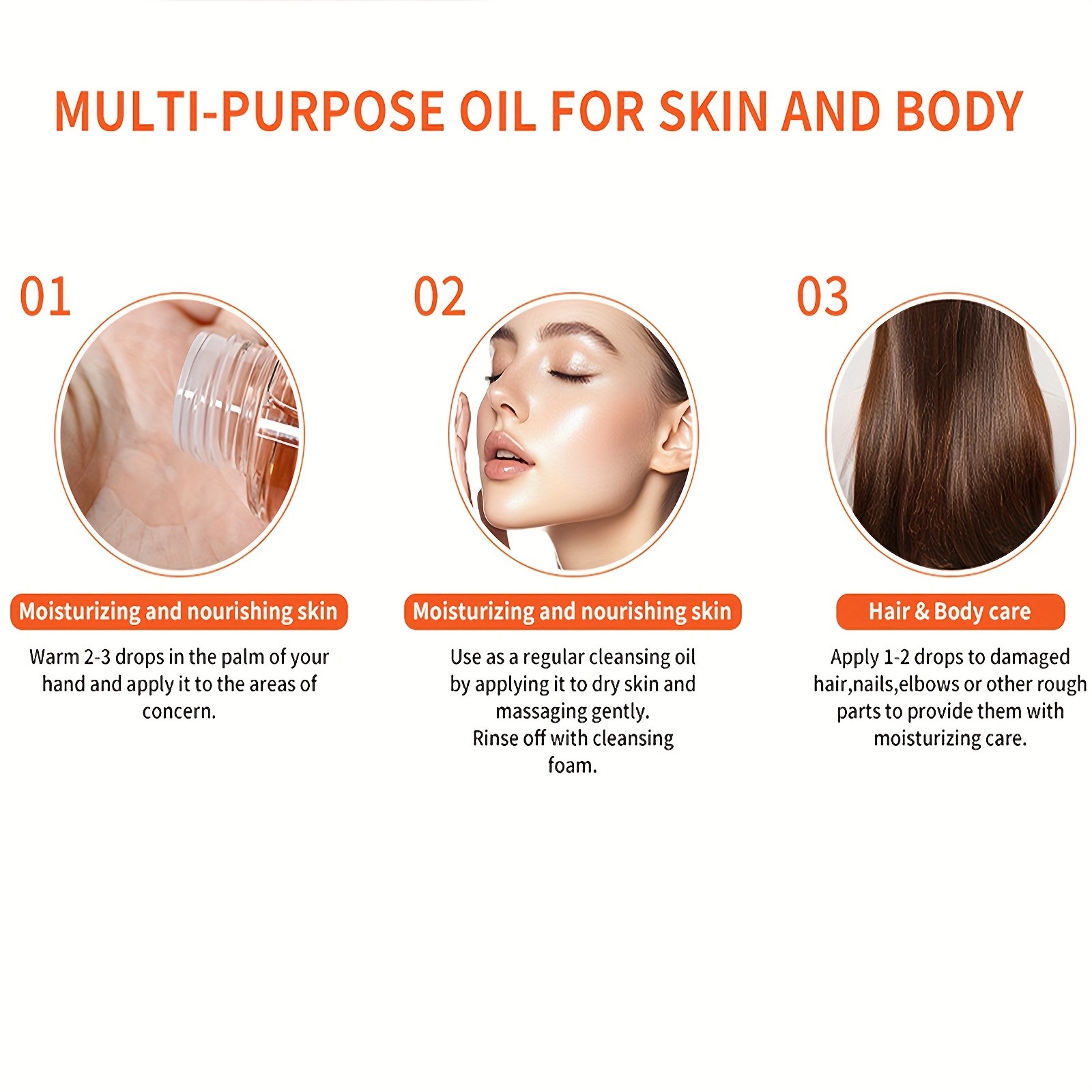 LakeRain Premium Skincare Oil with Vitamin E & A