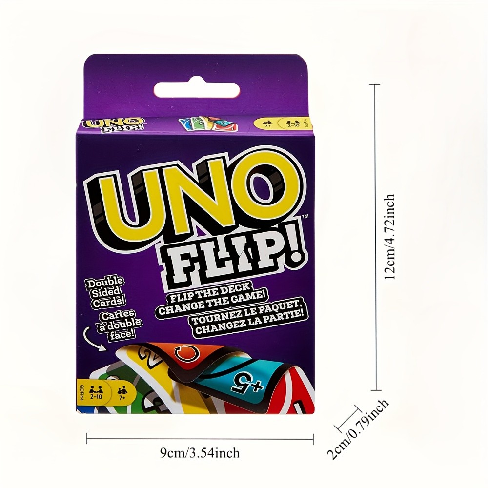 UNO Flip Playing Card Game – Wild Card UNO Flip by Mattel Games