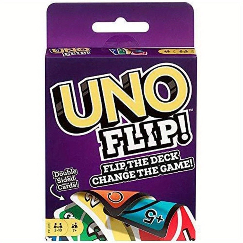 UNO Flip Playing Card Game – Wild Card UNO Flip by Mattel Games