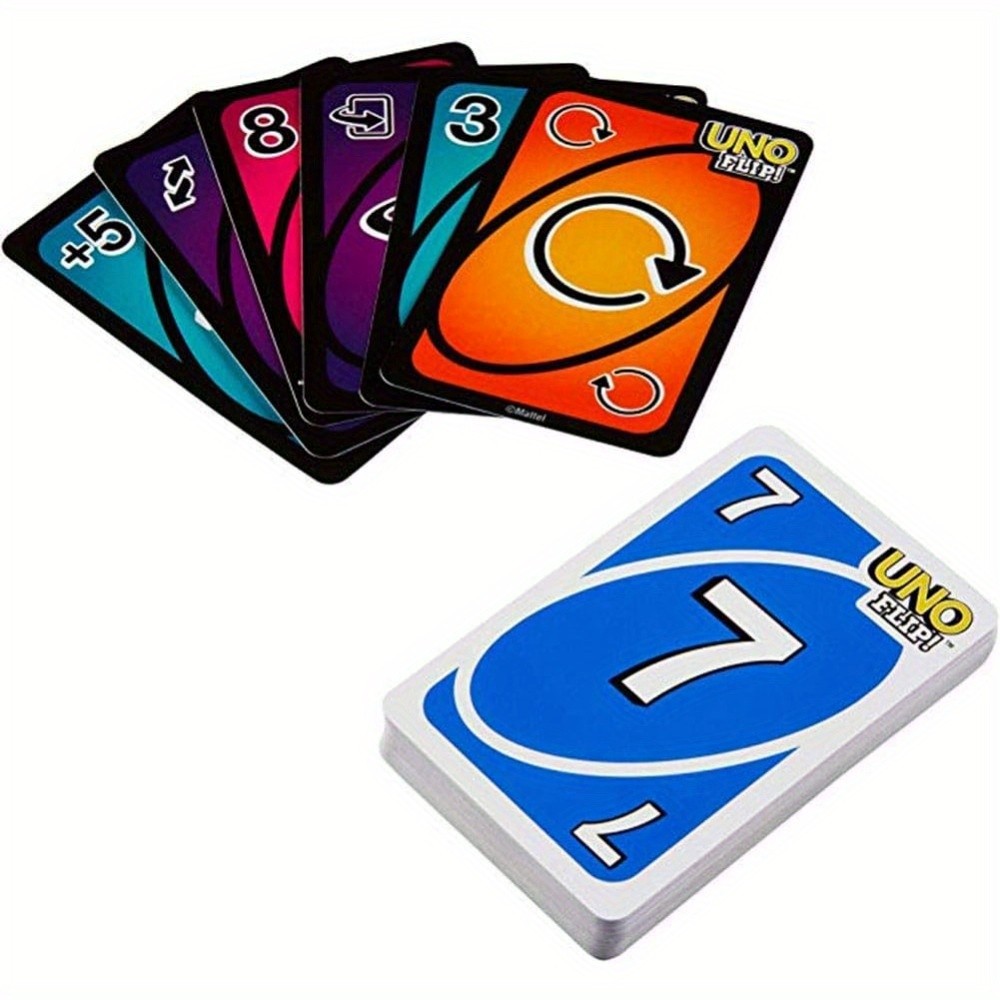 UNO Flip Playing Card Game – Wild Card UNO Flip by Mattel Games