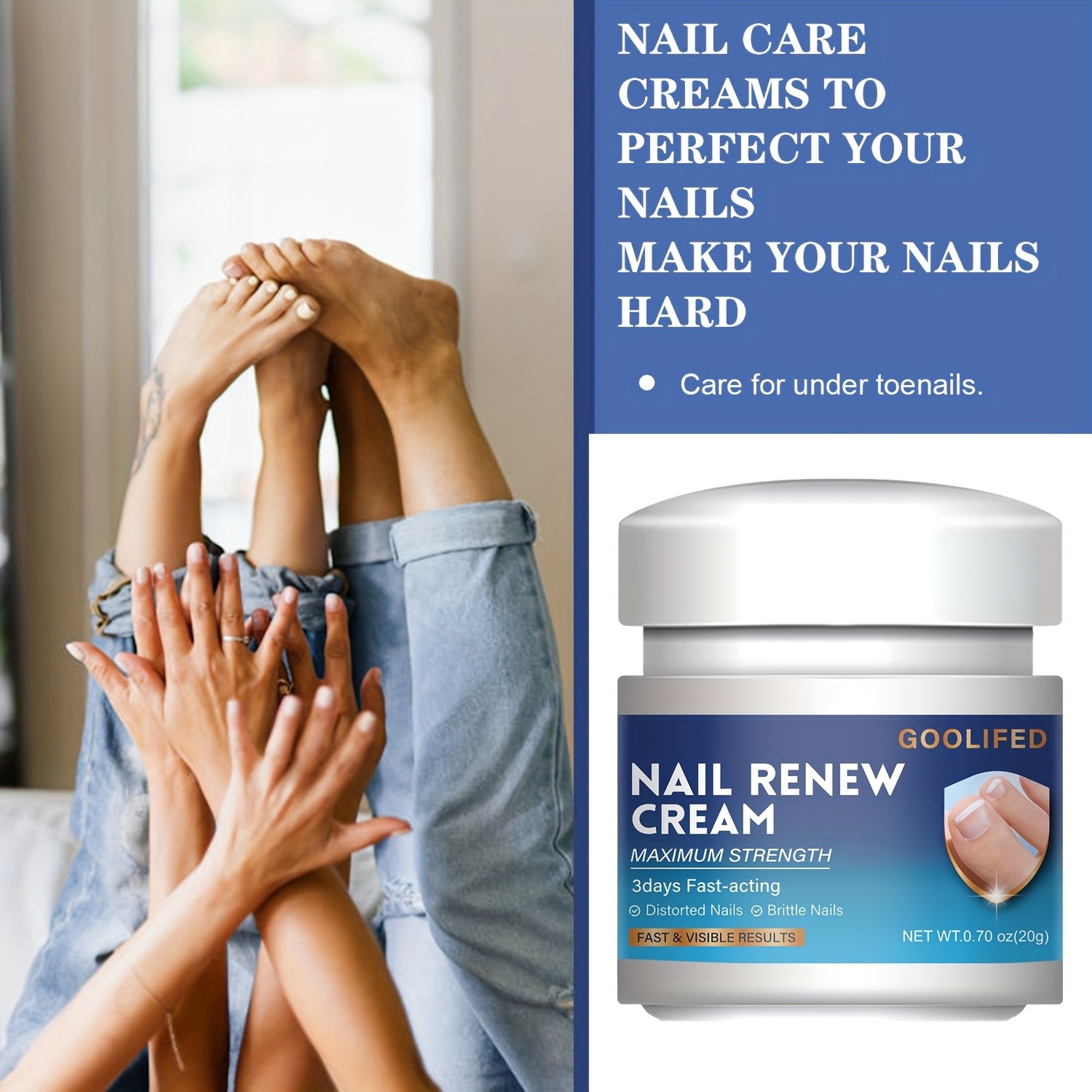 IBEALEE Extra Strength Nail Strengthener Cream