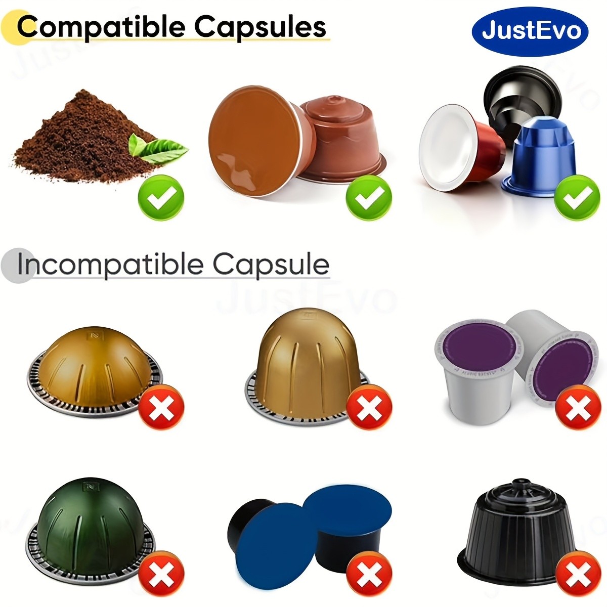 JUSTEVO Electric Coffee Maker – Smart Temperature Control and Fast Brewing for the Perfect Cup