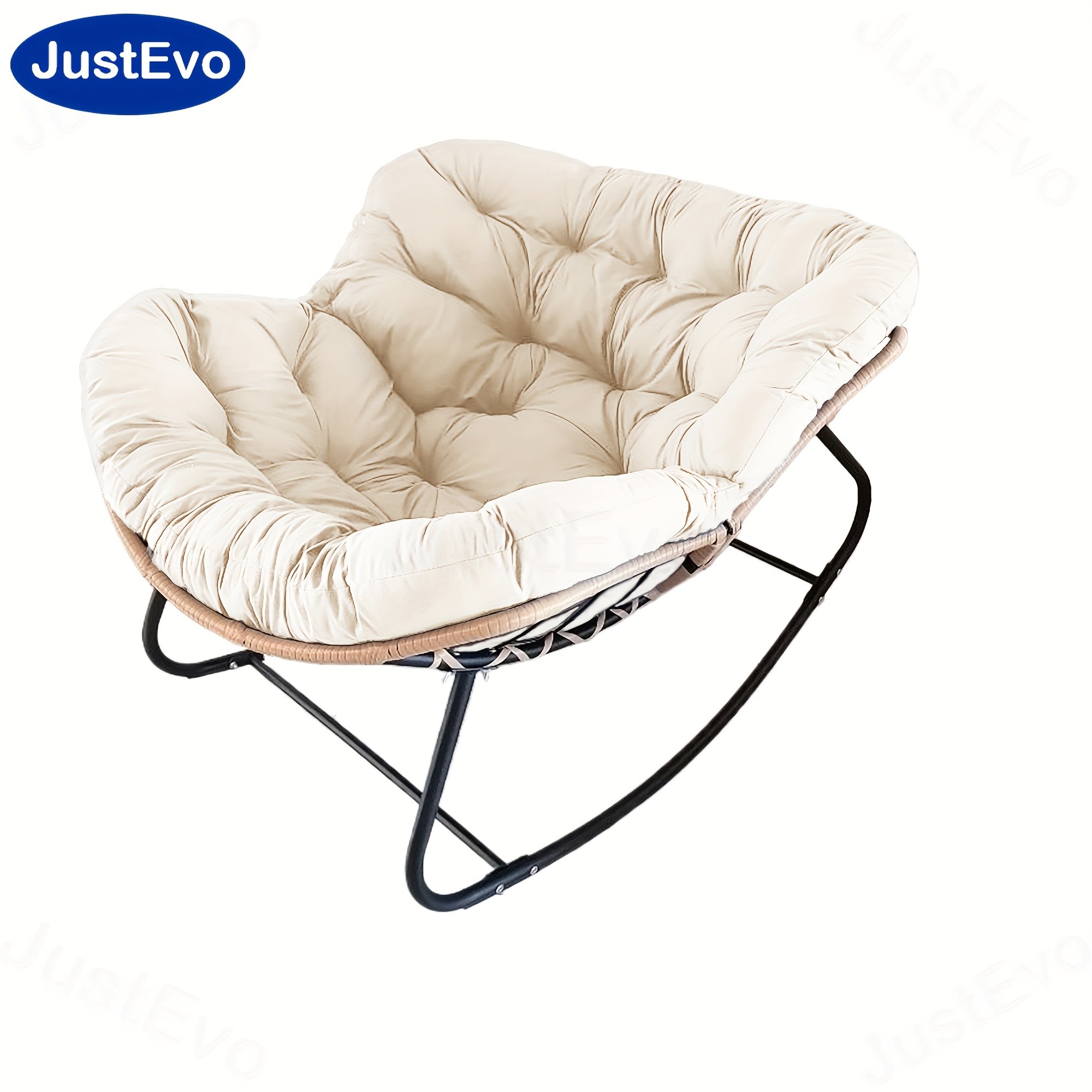 JUSTEVO Swivel Rocking Recliner – Timeless Style and Ergonomic Comfort for Your Sanctuary
