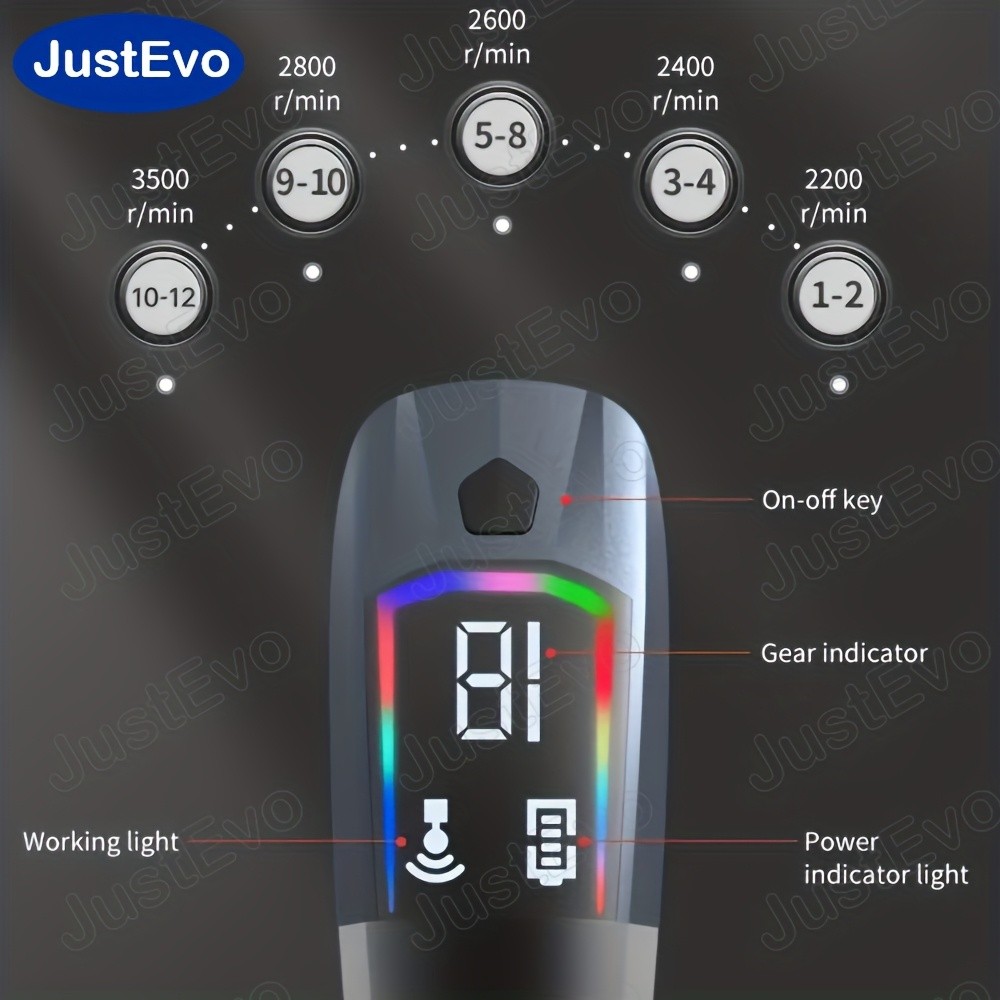 JUSTEVO Upgraded Multifunctional Electric Massage Gun – Versatile Relief for Post-Workout Recovery and Daily Use