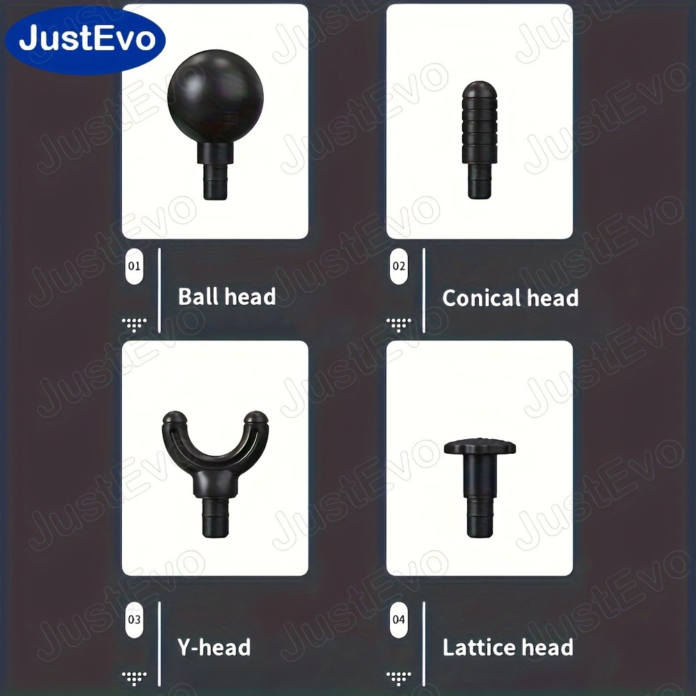 JUSTEVO Upgraded Multifunctional Electric Massage Gun – Versatile Relief for Post-Workout Recovery and Daily Use