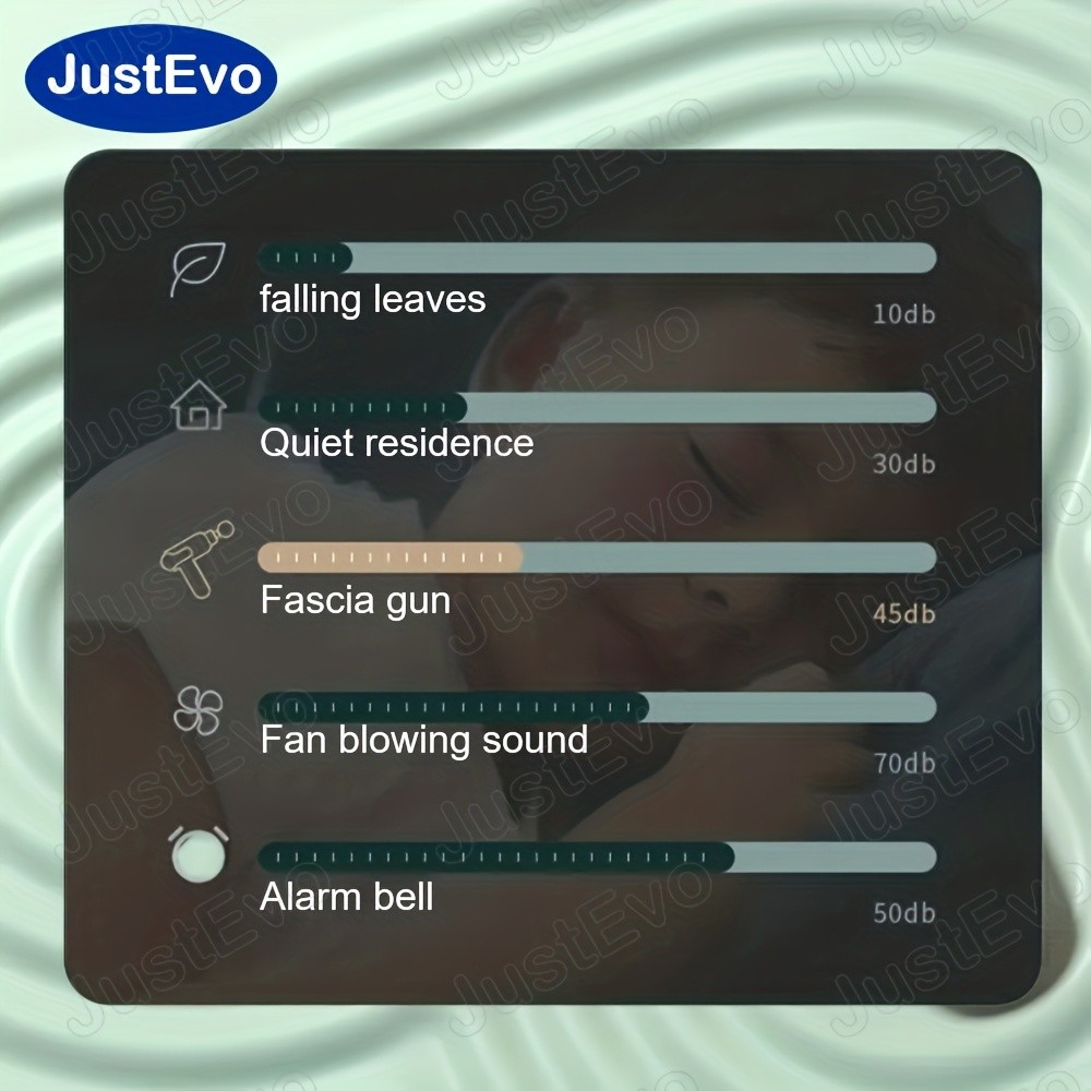 JUSTEVO Compact Handheld Fascia Gun – Percussion Massage Gun for Full-Body Relief and Relaxation