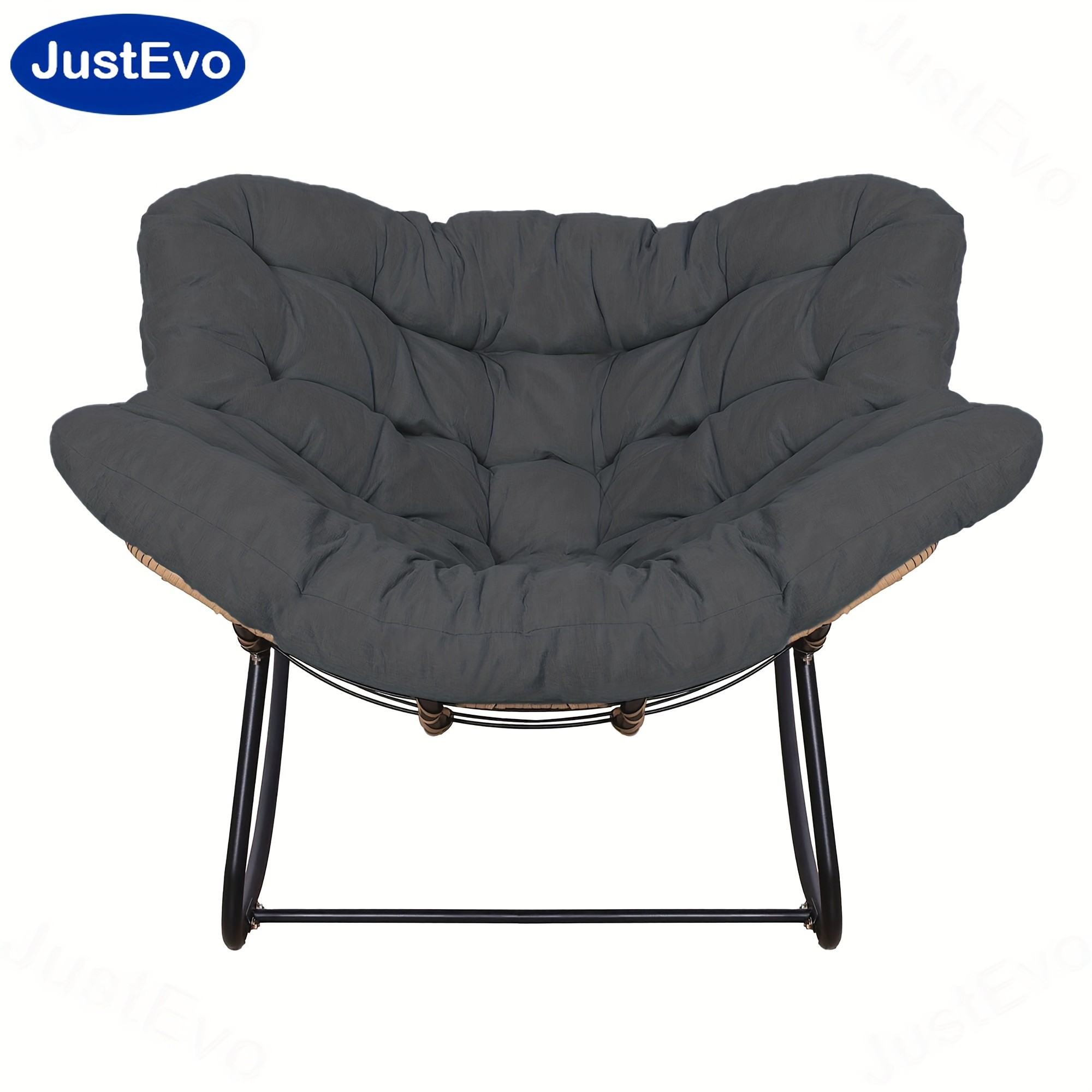 JUSTEVO Ergonomic Boss Chair – Adjustable Height & Manual Recline for Maximum Comfort and Style