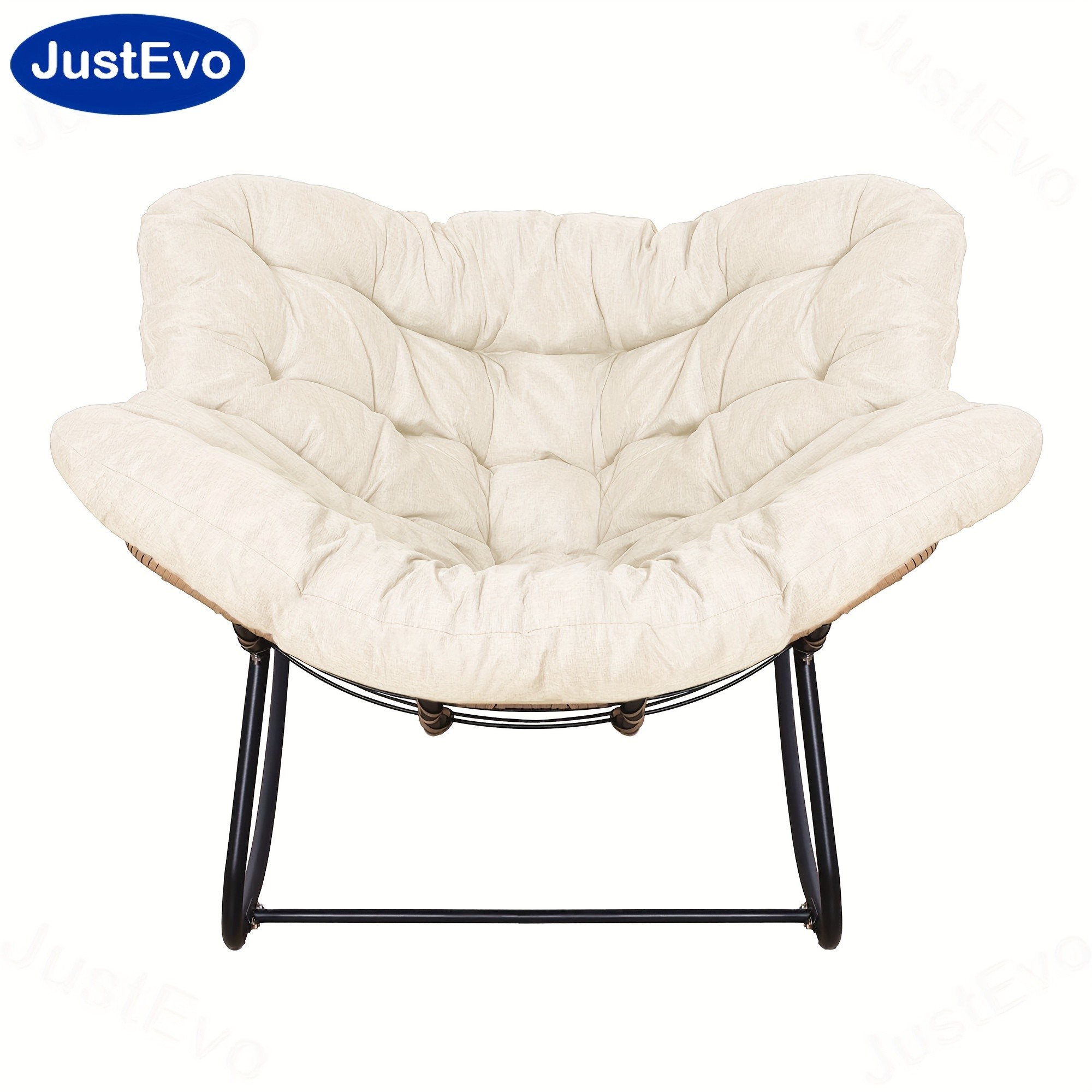 JUSTEVO Ergonomic Boss Chair – Adjustable Height & Manual Recline for Maximum Comfort and Style