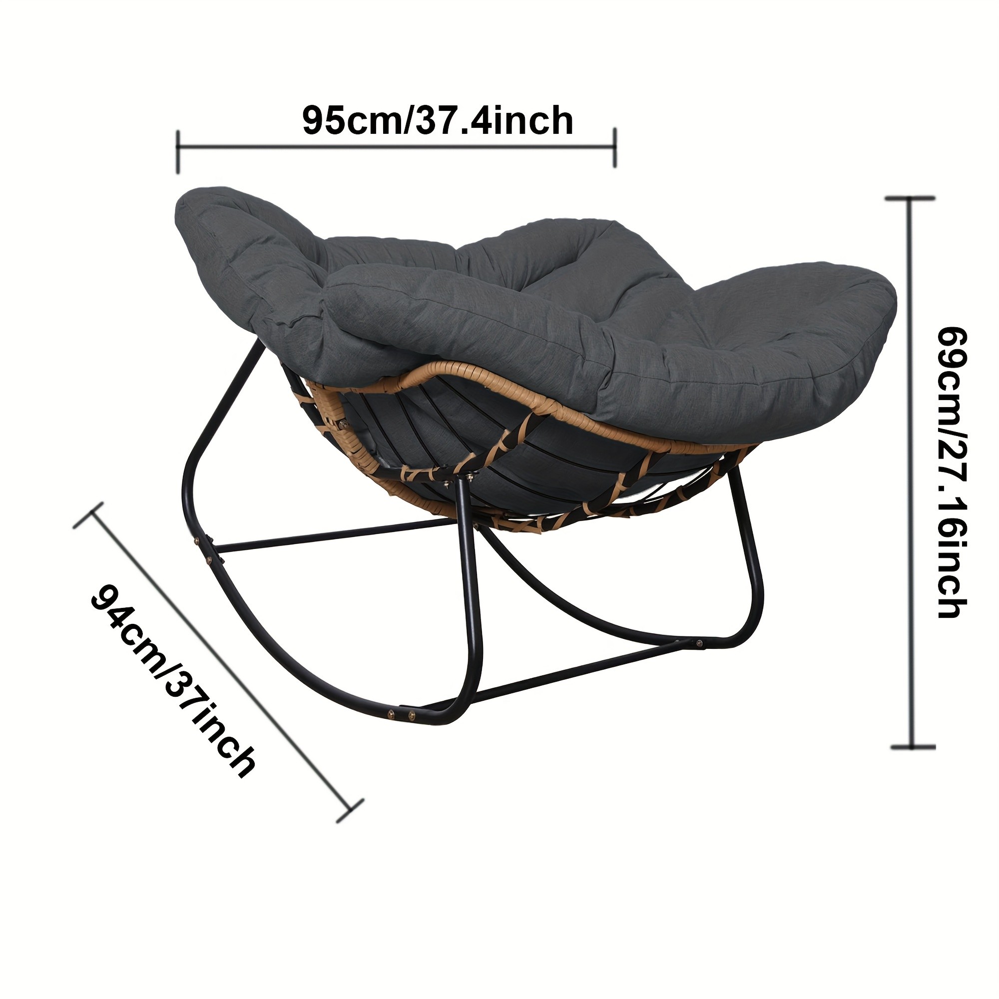 JUSTEVO Ergonomic Boss Chair – Adjustable Height & Manual Recline for Maximum Comfort and Style