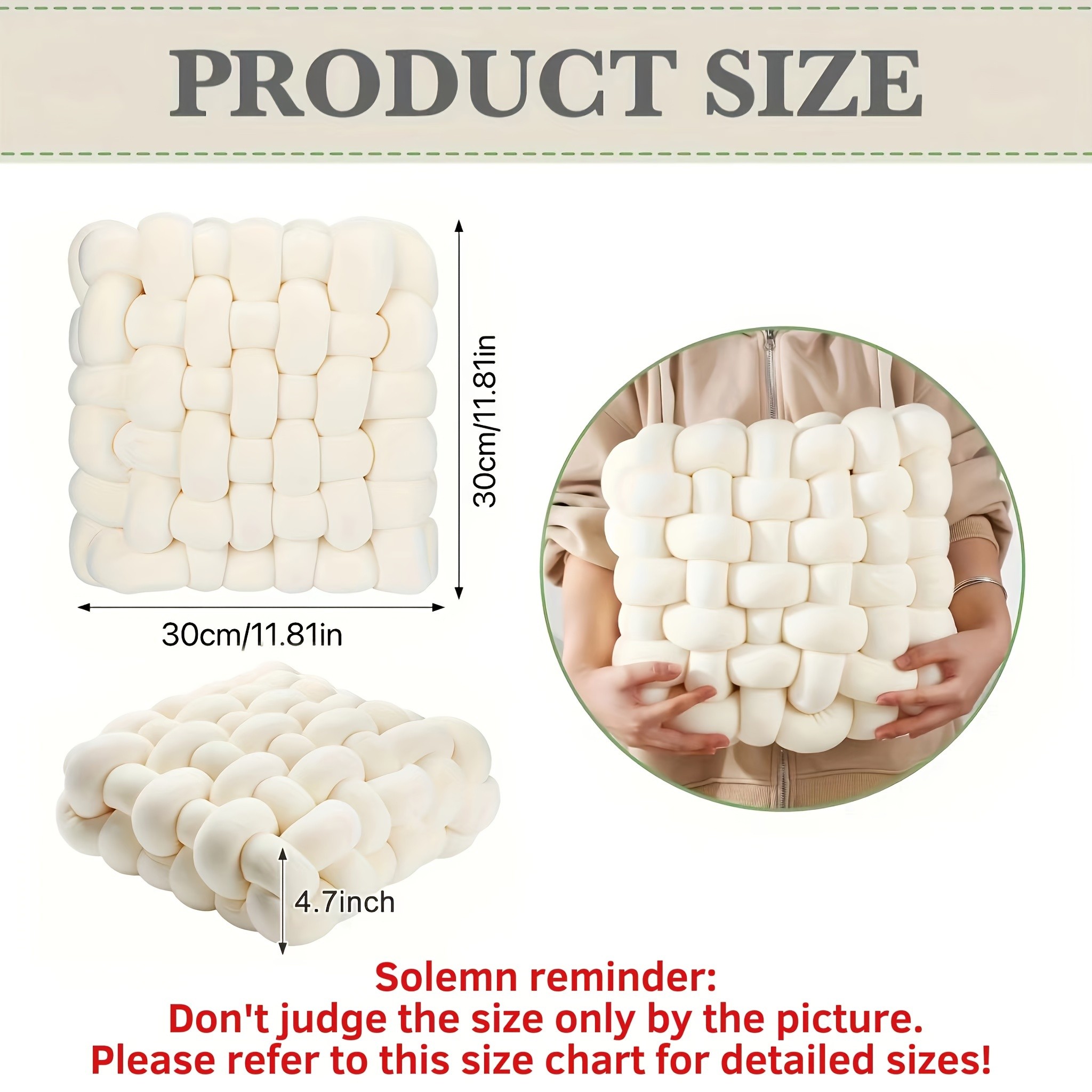 YLBKIKR 2pcs Knot Throw Pillow – Soft and Plush Cushions for Stylish Home and Office Decor