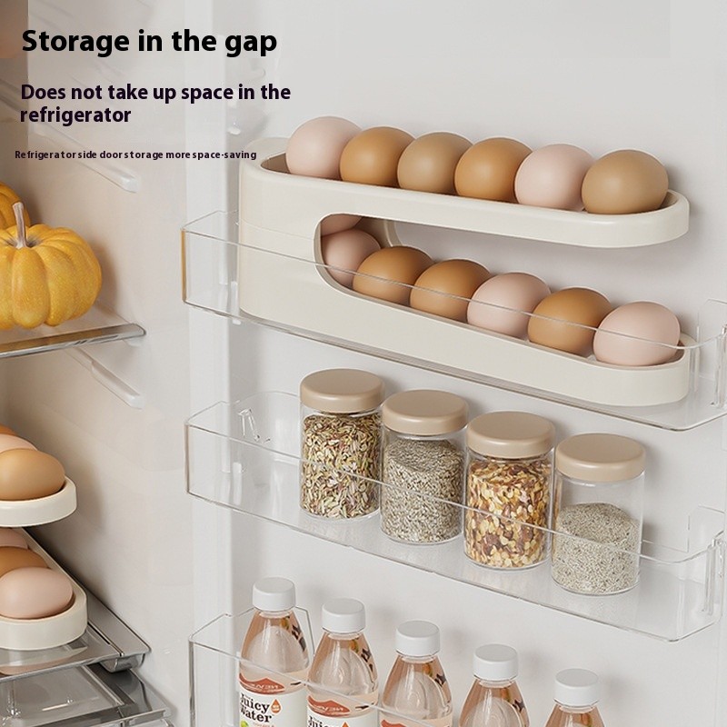 Automatic Roll-Down Double-layer Egg Dispenser