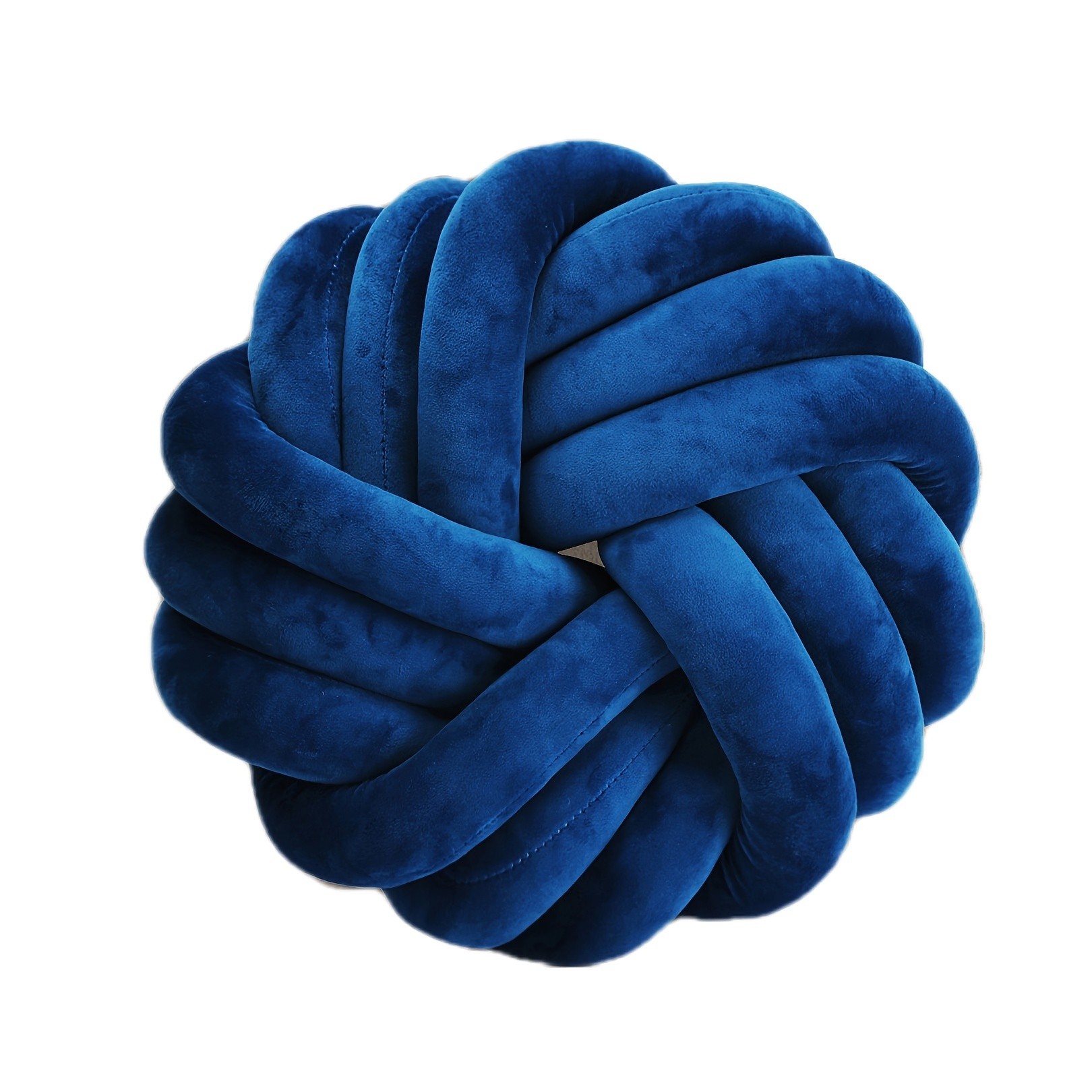 YLBKIKR Handmade Soft Plush Knot Throw Pillow – Multi-Color Modern Minimalist Cushion for Sofa, Bed, and Chair Accent