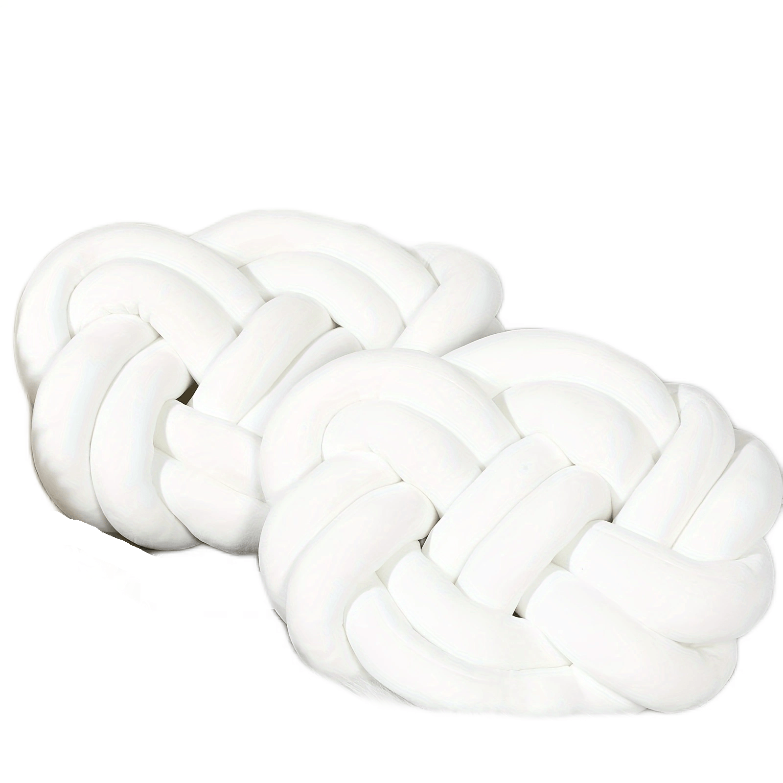 YLBKIKR Two-Piece Sofa Knot Pillow – Soft Decorative Cushions to Enhance Comfort and Style in Your Home