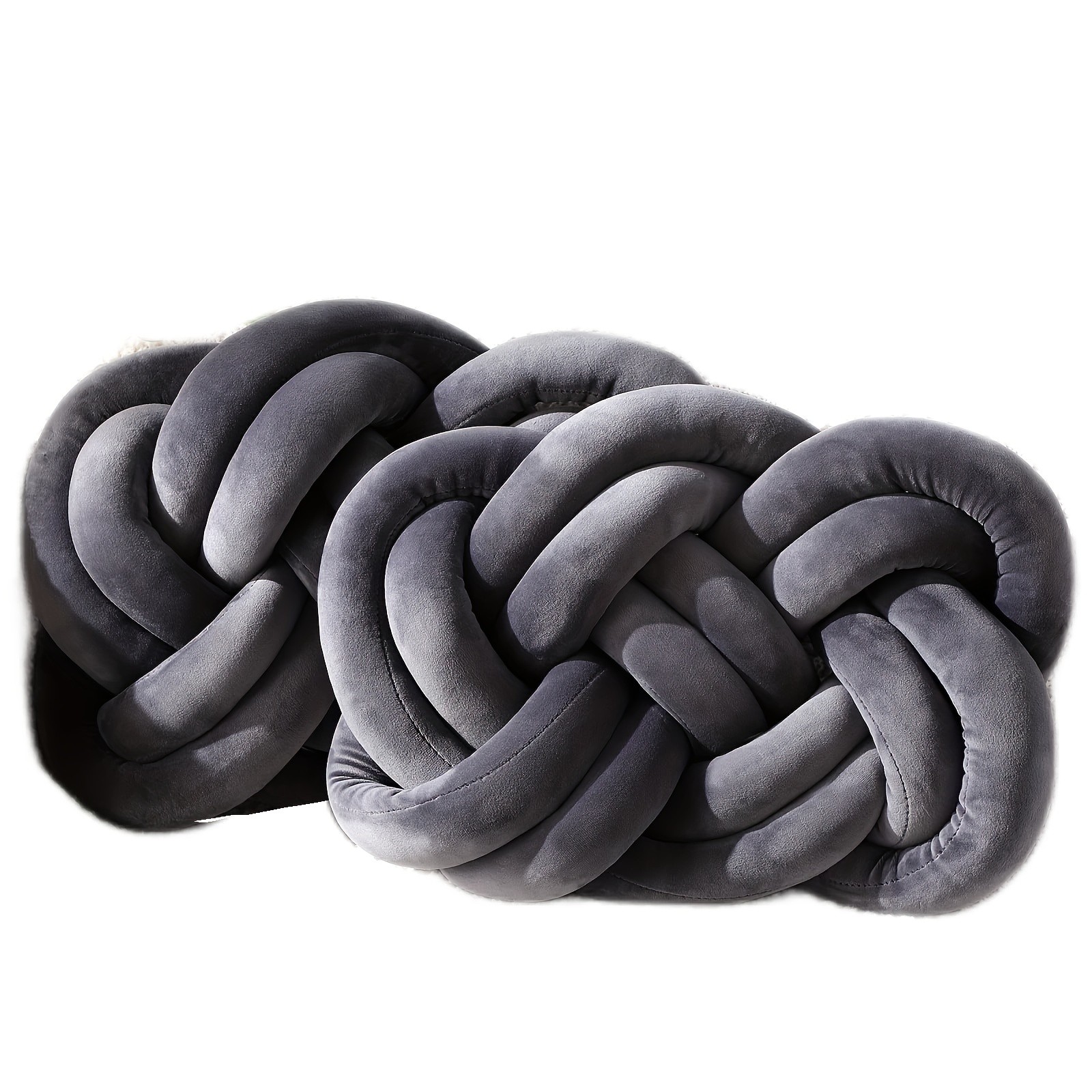 YLBKIKR Two-Piece Sofa Knot Pillow – Soft Decorative Cushions to Enhance Comfort and Style in Your Home