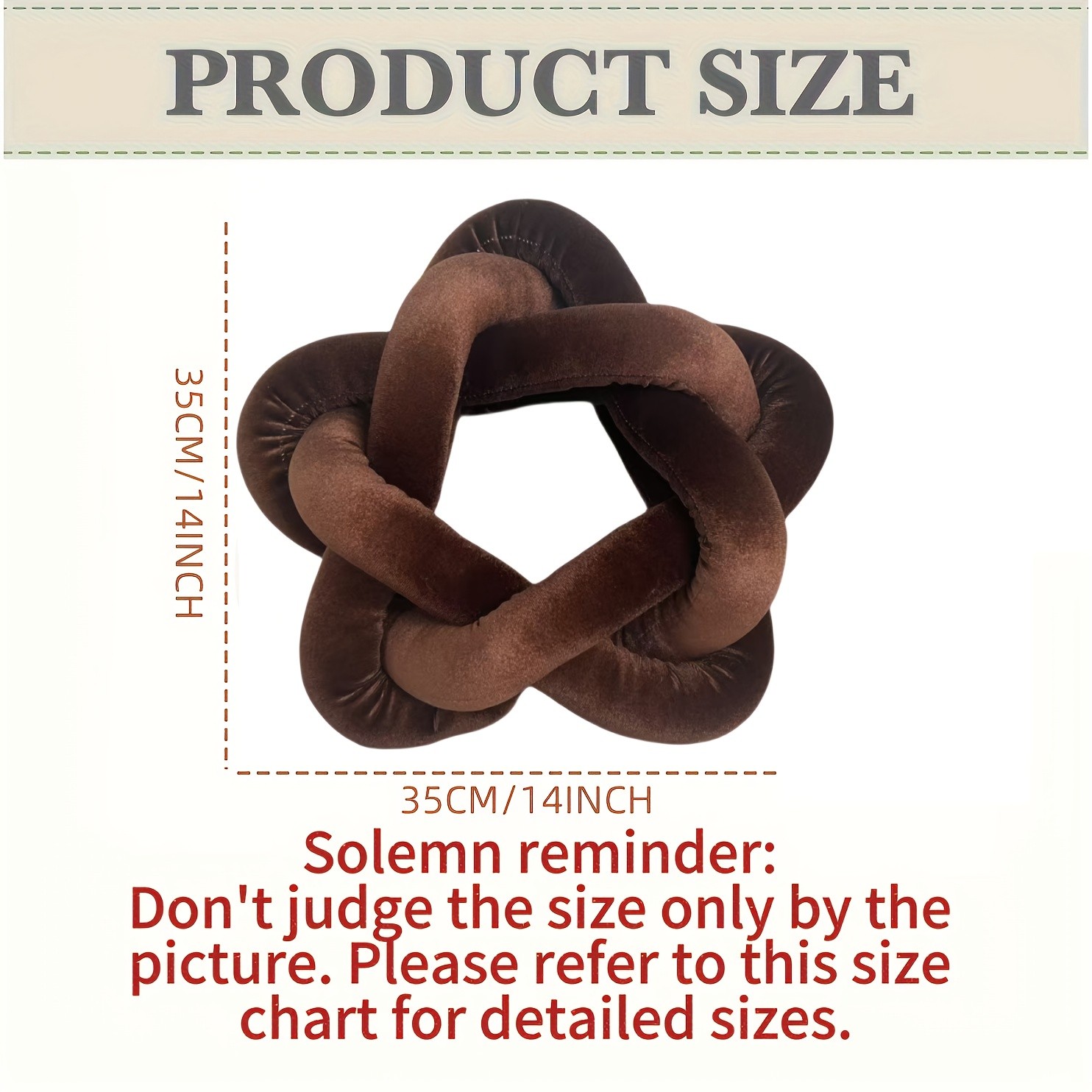 YLBKIKR Star-Knot Plush Throw Pillow – Soft and Stylish Geometric Design for Sofa, Bed, and Living Room Comfort