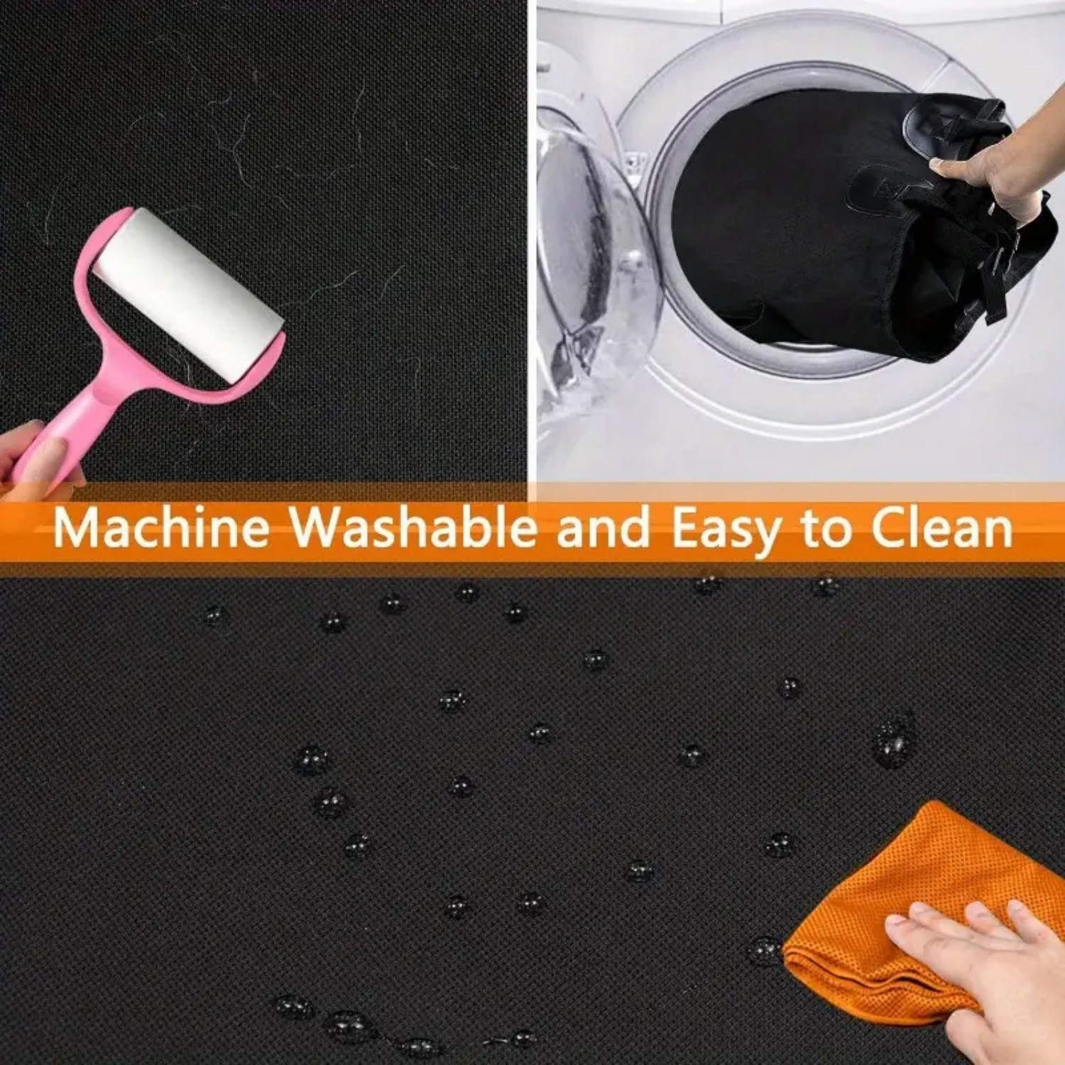 HAOZCL Waterproof & Non-Slip Dog Car Trunk Liner – Scratch-Resistant Pet Cargo Cover for Trucks & SUVs