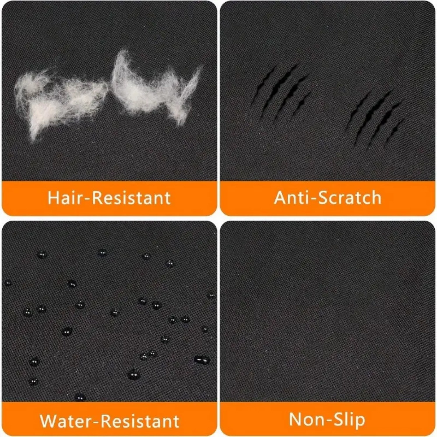 HAOZCL Waterproof & Non-Slip Dog Car Trunk Liner – Scratch-Resistant Pet Cargo Cover for Trucks & SUVs