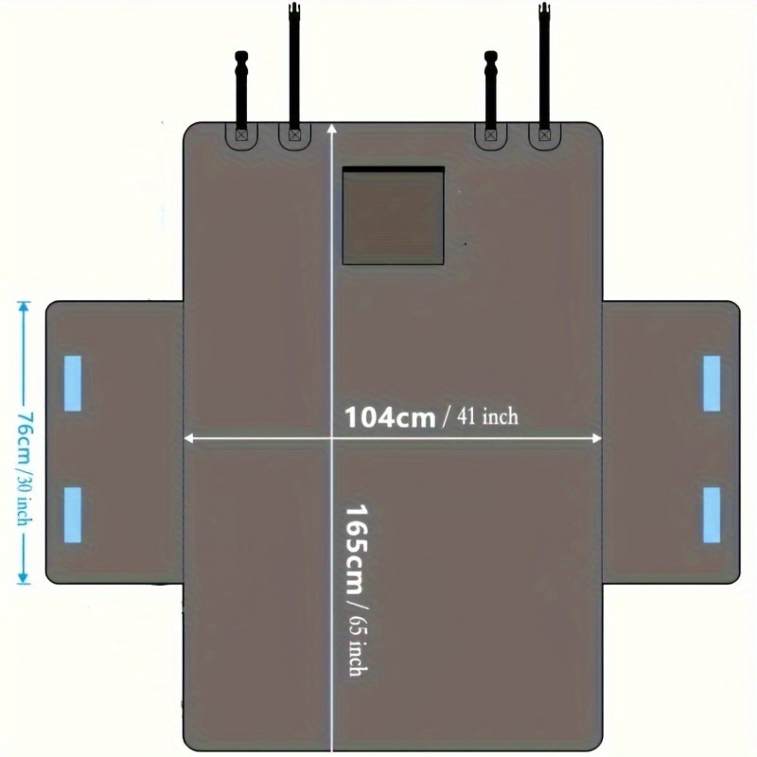 HAOZCL Waterproof & Non-Slip Dog Car Trunk Liner – Scratch-Resistant Pet Cargo Cover for Trucks & SUVs