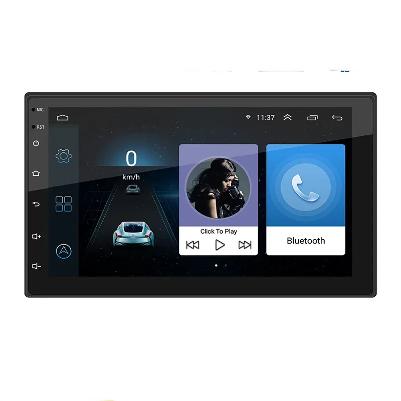 Car Universal Card Radio Bluetooth Player