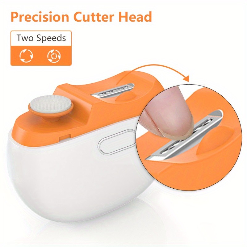 SWOSON Rechargeable Electric Nail Clipper & Polisher