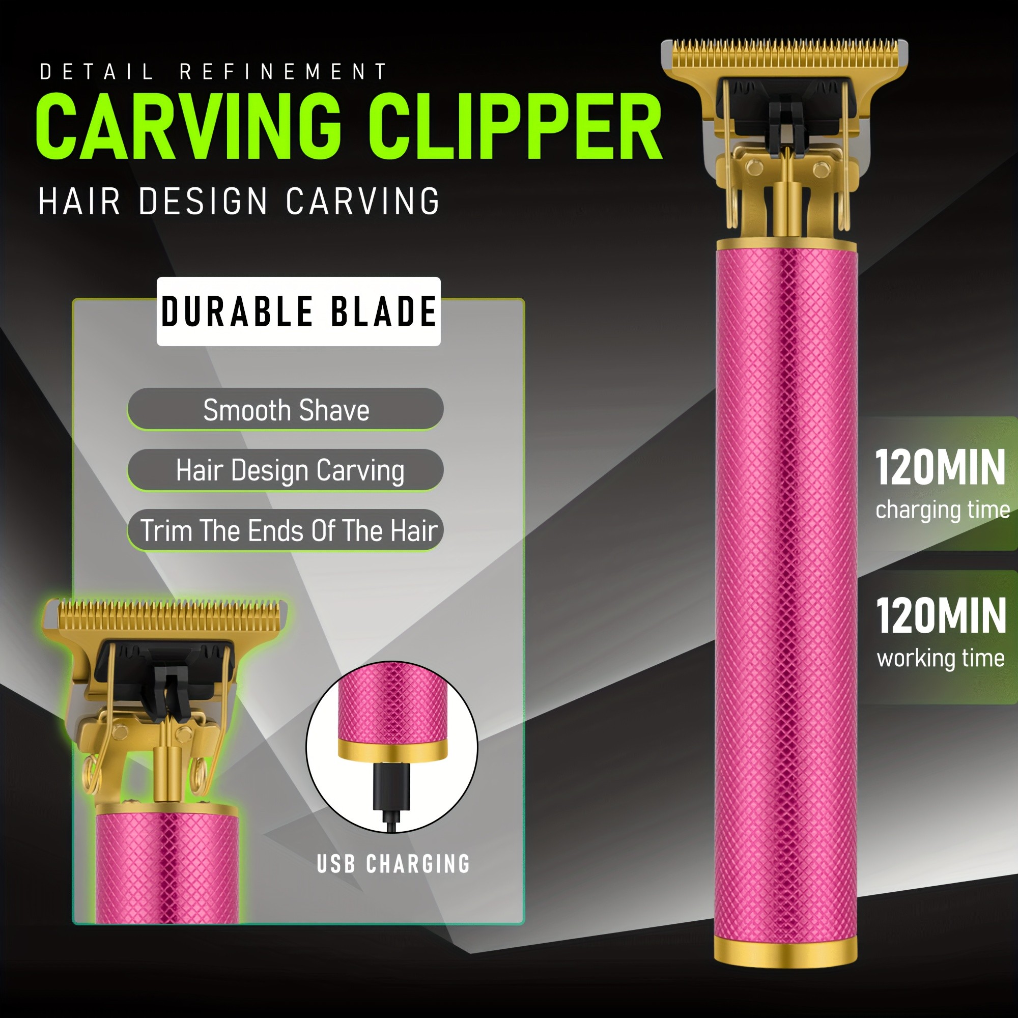 LQT Men's Electric Hair Clipper