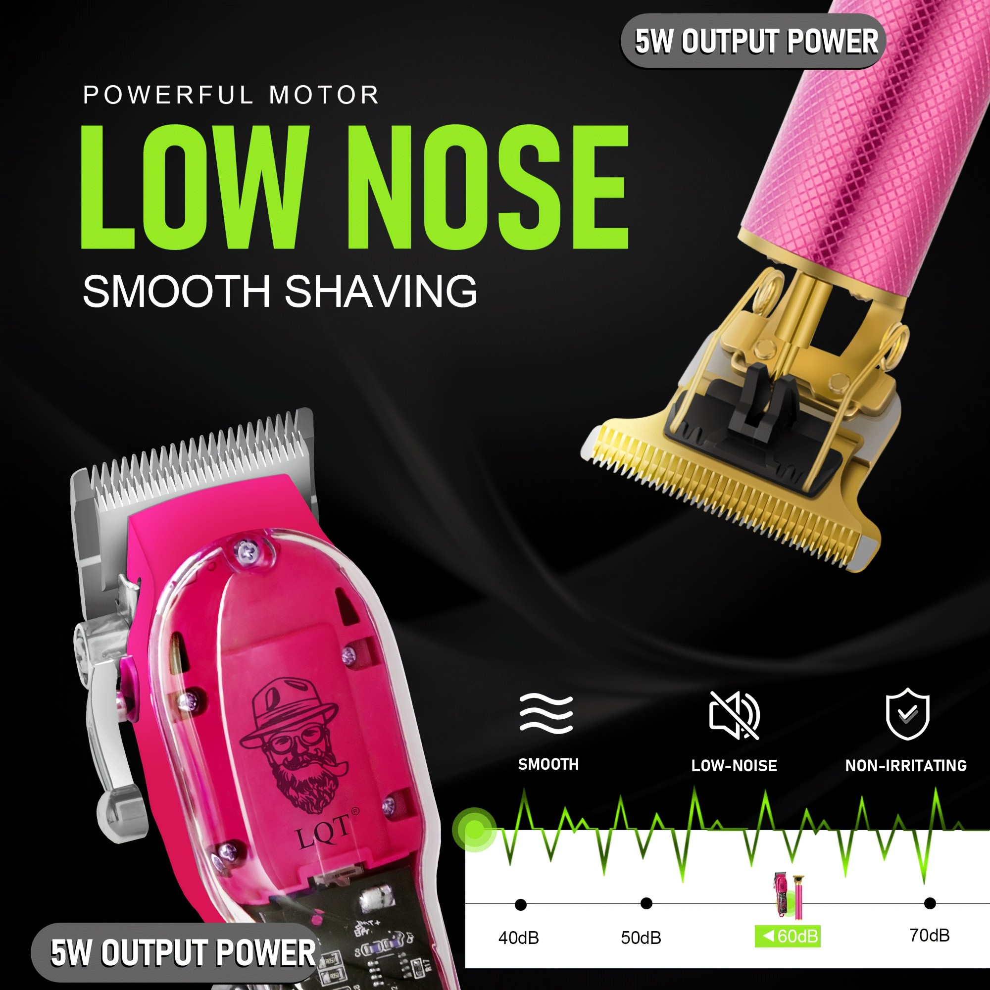 LQT Men's Electric Hair Clipper