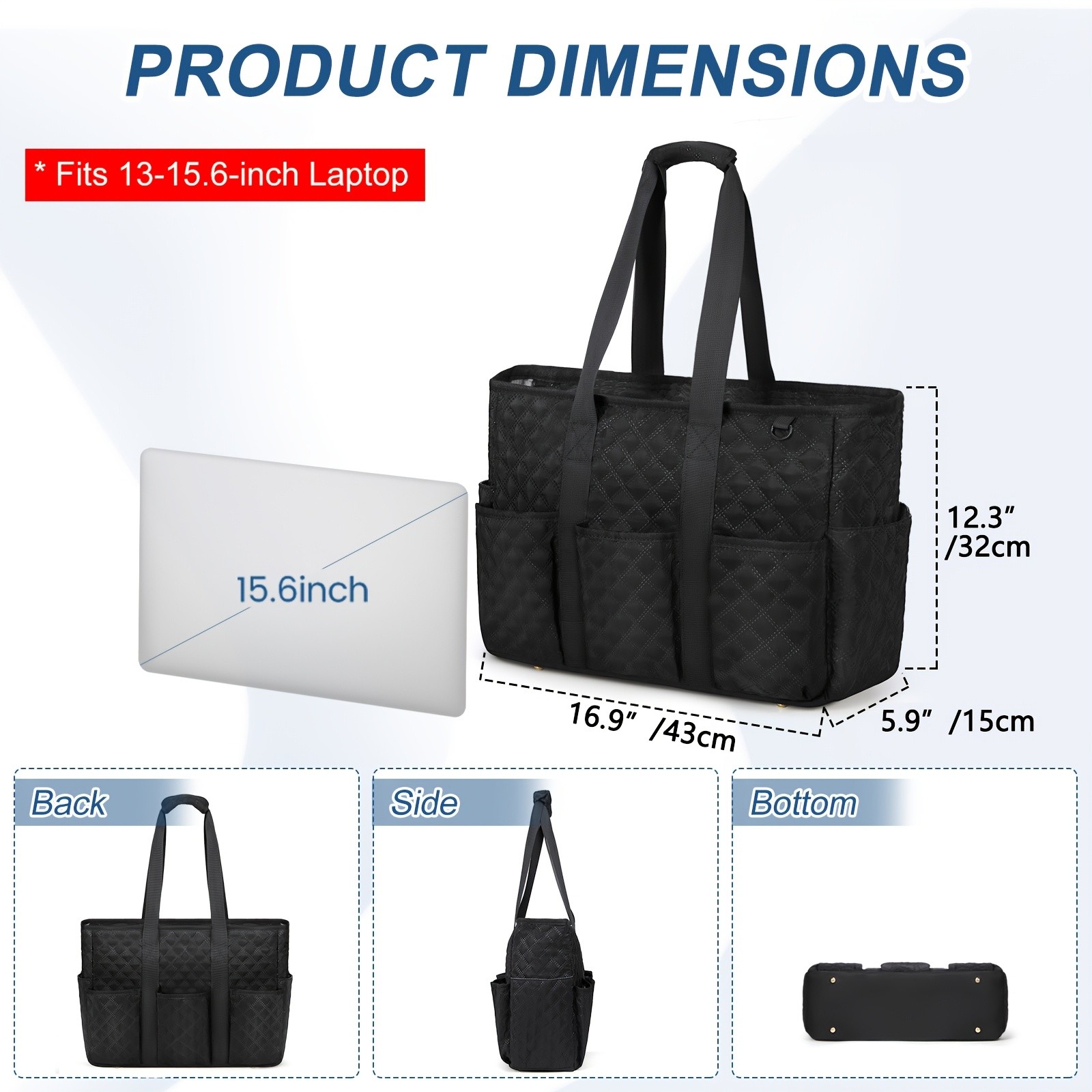 NEWHEY Women’s Tote Bag – The Versatile Tote for Work, Travel, and Everyday Use