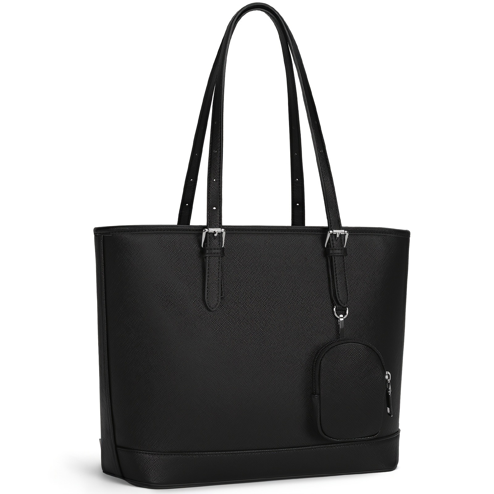 NEWHEY Women’s Faux Leather Shoulder Bag – Spacious, Stylish, and TSA-Compliant for Everyday Essentials