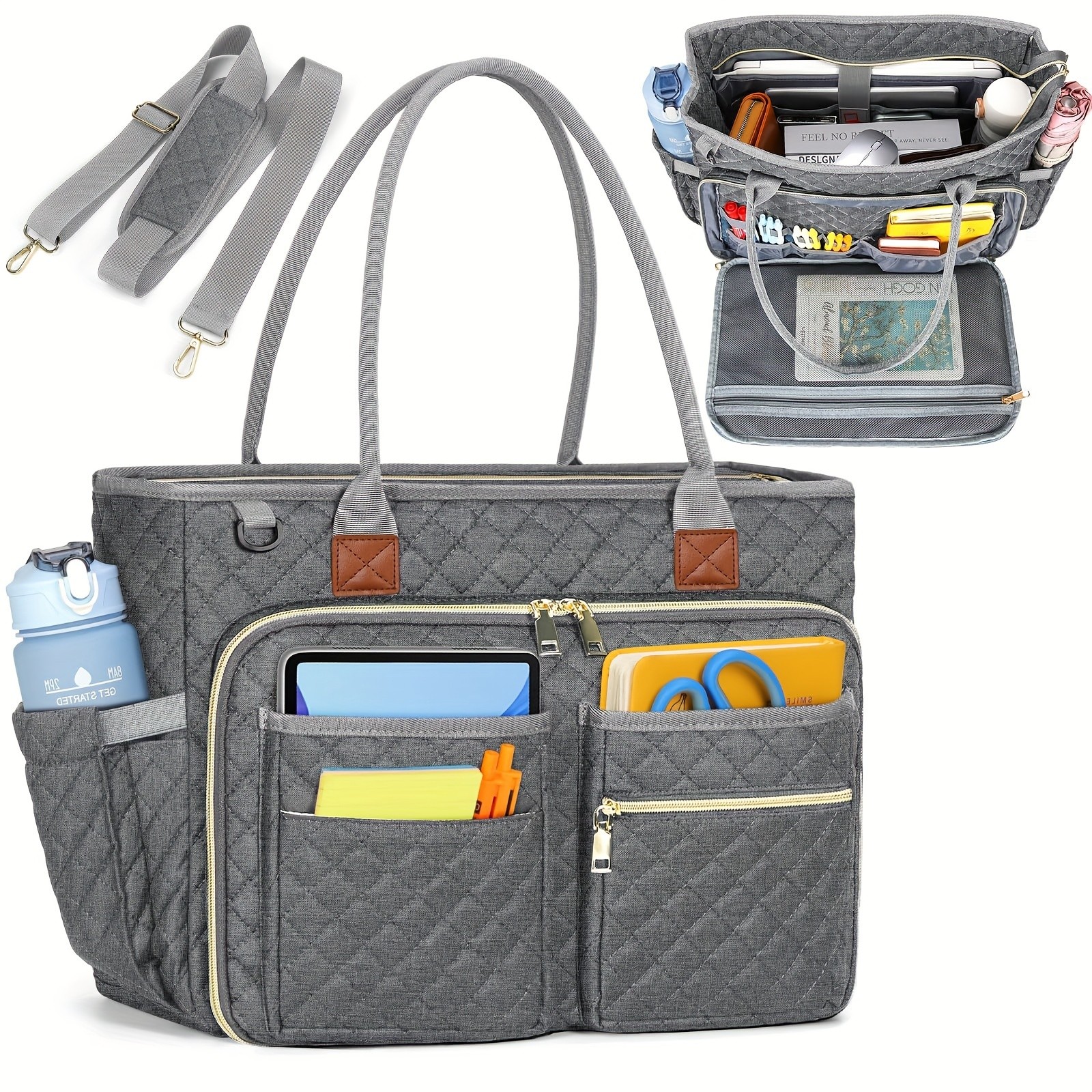 NEWHEY 39.62 cm Laptop Tote Bag for Women – Professional, Stylish, and Functional for Work and Travel