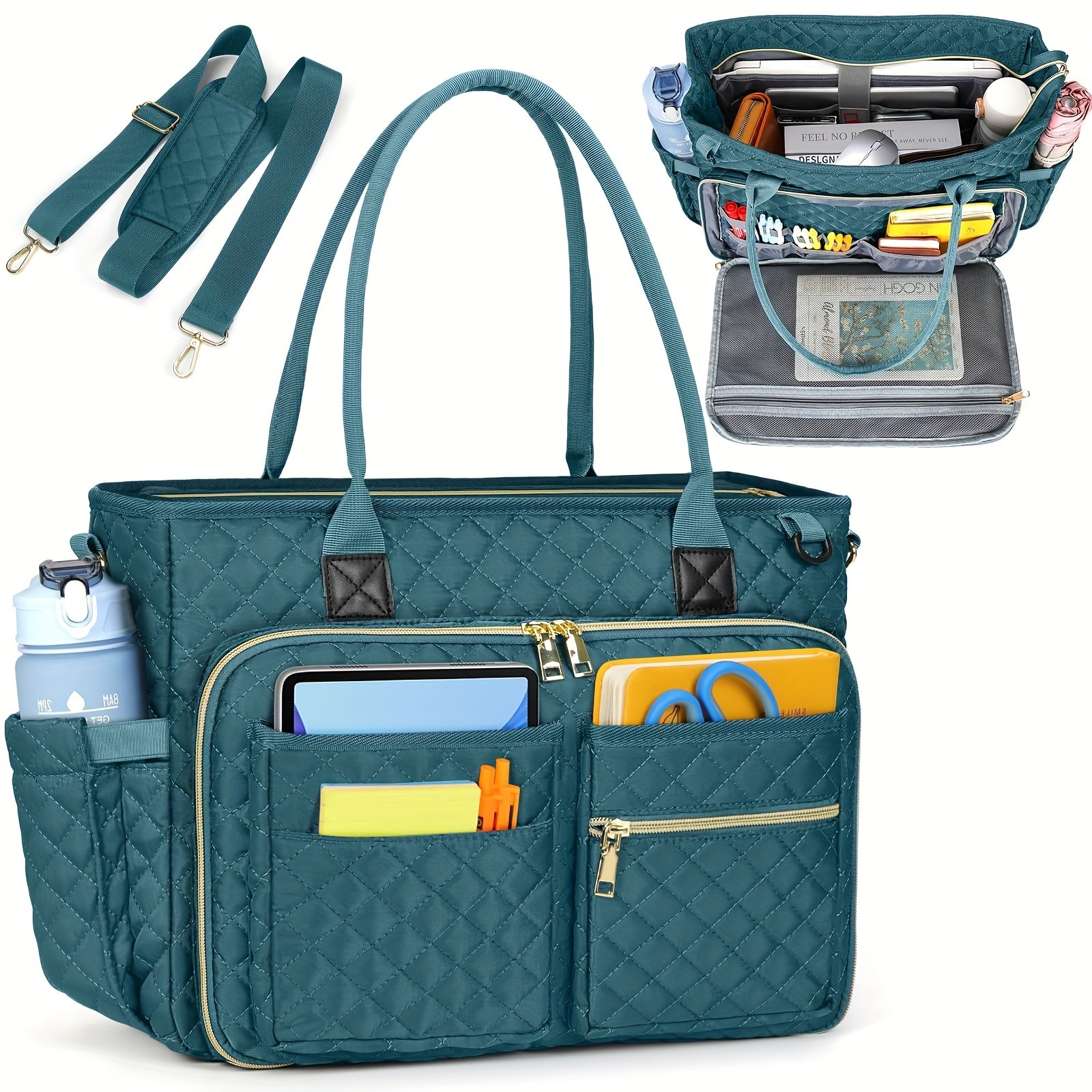 NEWHEY 39.62 cm Laptop Tote Bag for Women – Professional, Stylish, and Functional for Work and Travel