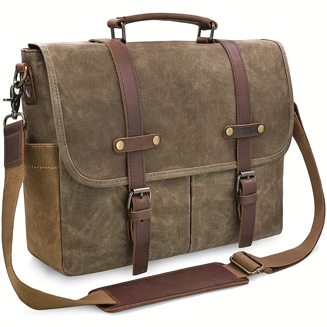 NEWHEY Brown Laptop Backpack – Stylish, Durable, and Perfect for Commuting and Travel