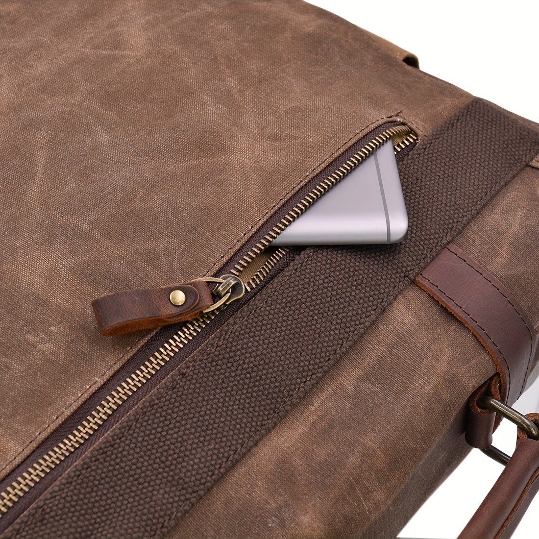 NEWHEY Brown Laptop Backpack – Stylish, Durable, and Perfect for Commuting and Travel