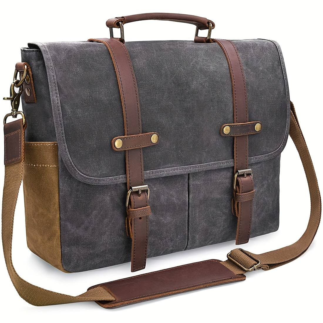 NEWHEY Brown Laptop Backpack – Stylish, Durable, and Perfect for Commuting and Travel
