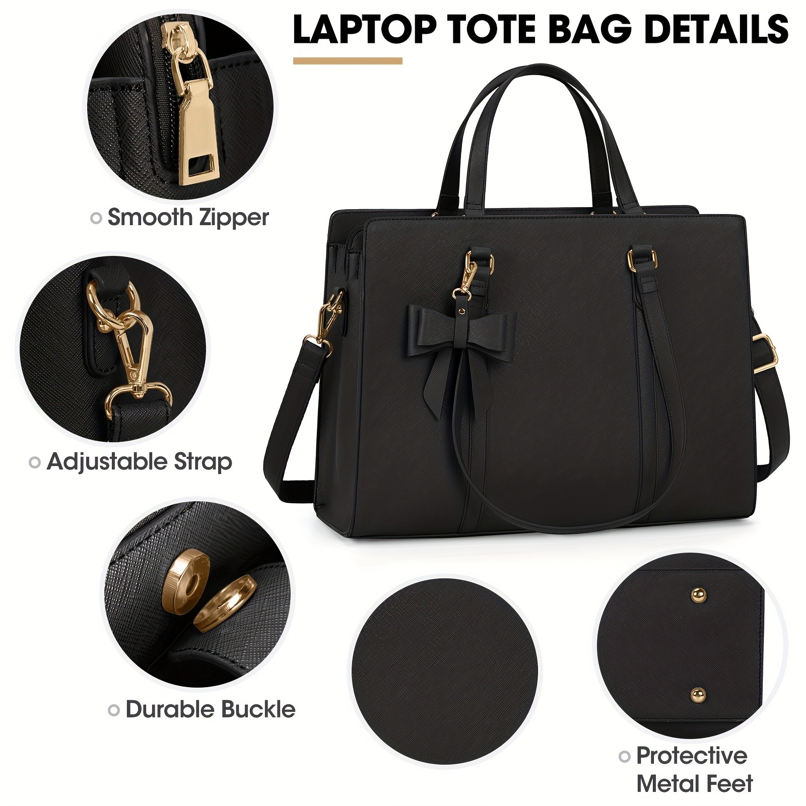 NEWHEY Laptop Bag for Women – Professional, Stylish, and Lightweight for Work and Travel