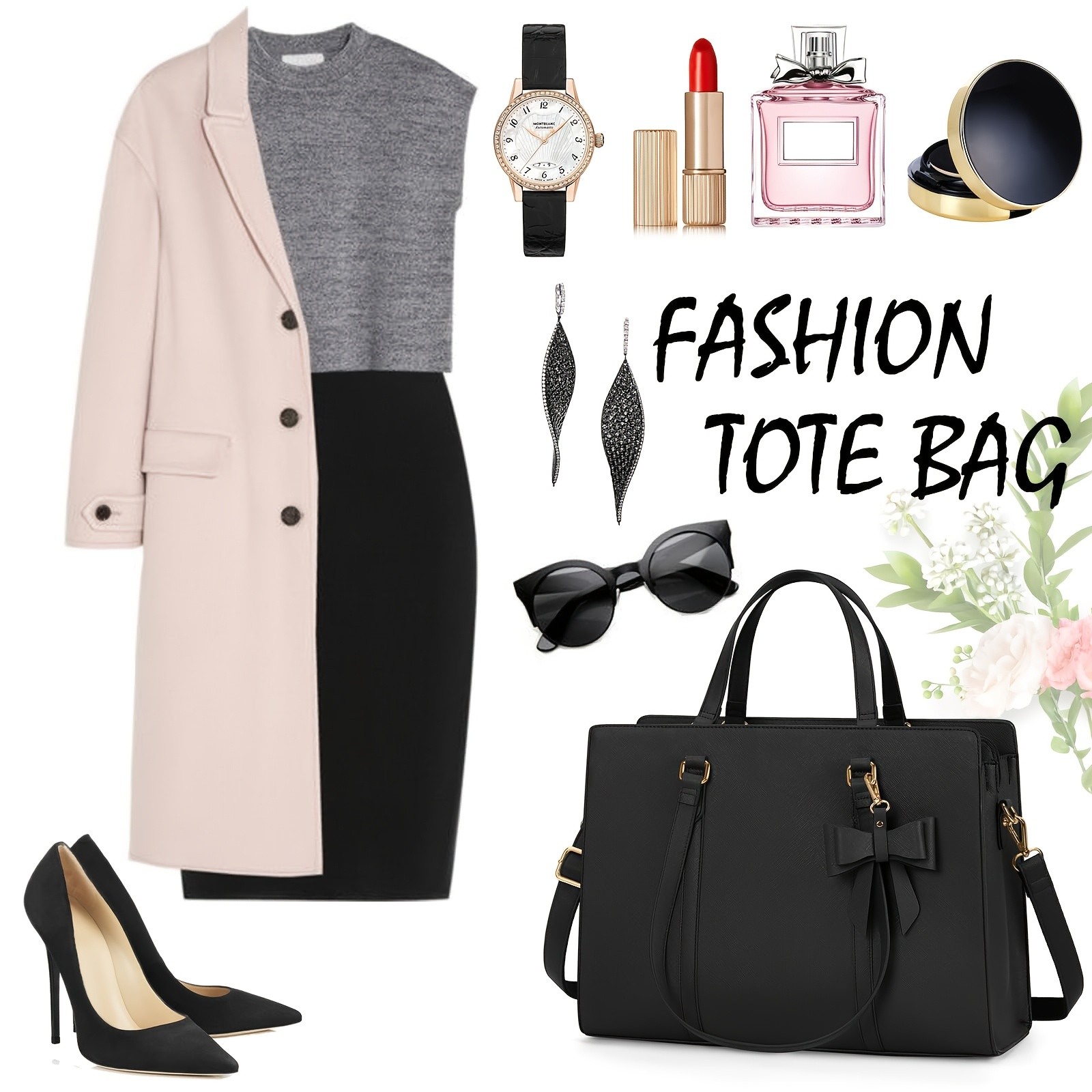 NEWHEY Laptop Bag for Women – Professional, Stylish, and Lightweight for Work and Travel