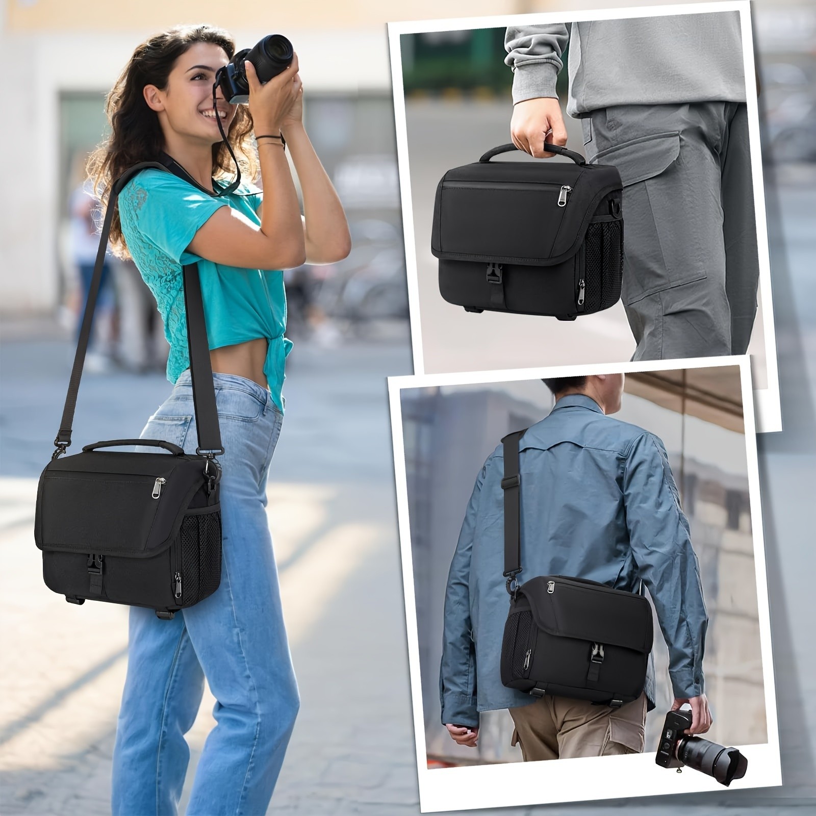 NEWHEY Camera Bag – Durable, Waterproof Protection for Your DSLR, SLR, and Non-Reflex Cameras