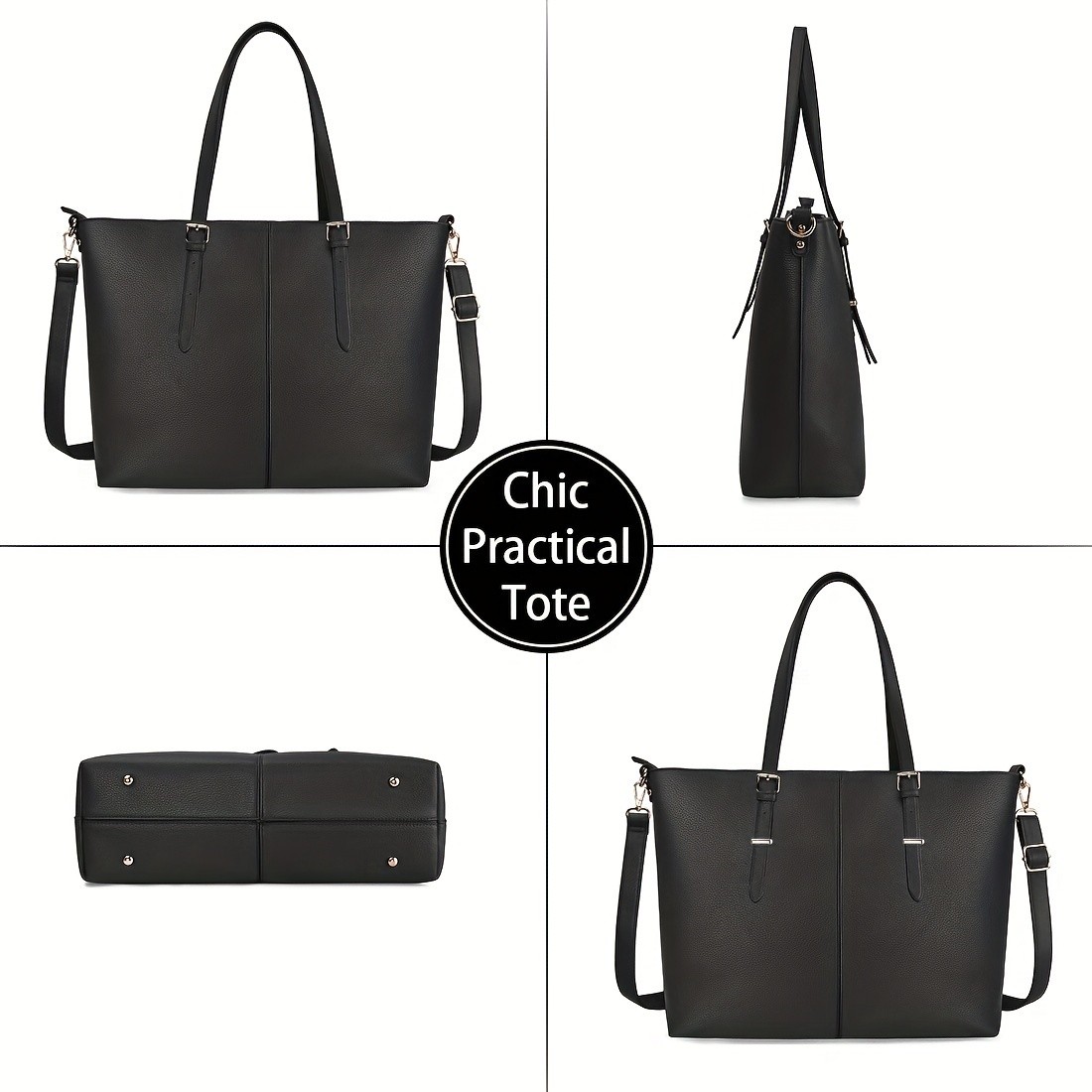 NEWHEY Laptop Tote Computer Bag for Women – Lightweight, Stylish, and Perfect for Business, Office, and Travel