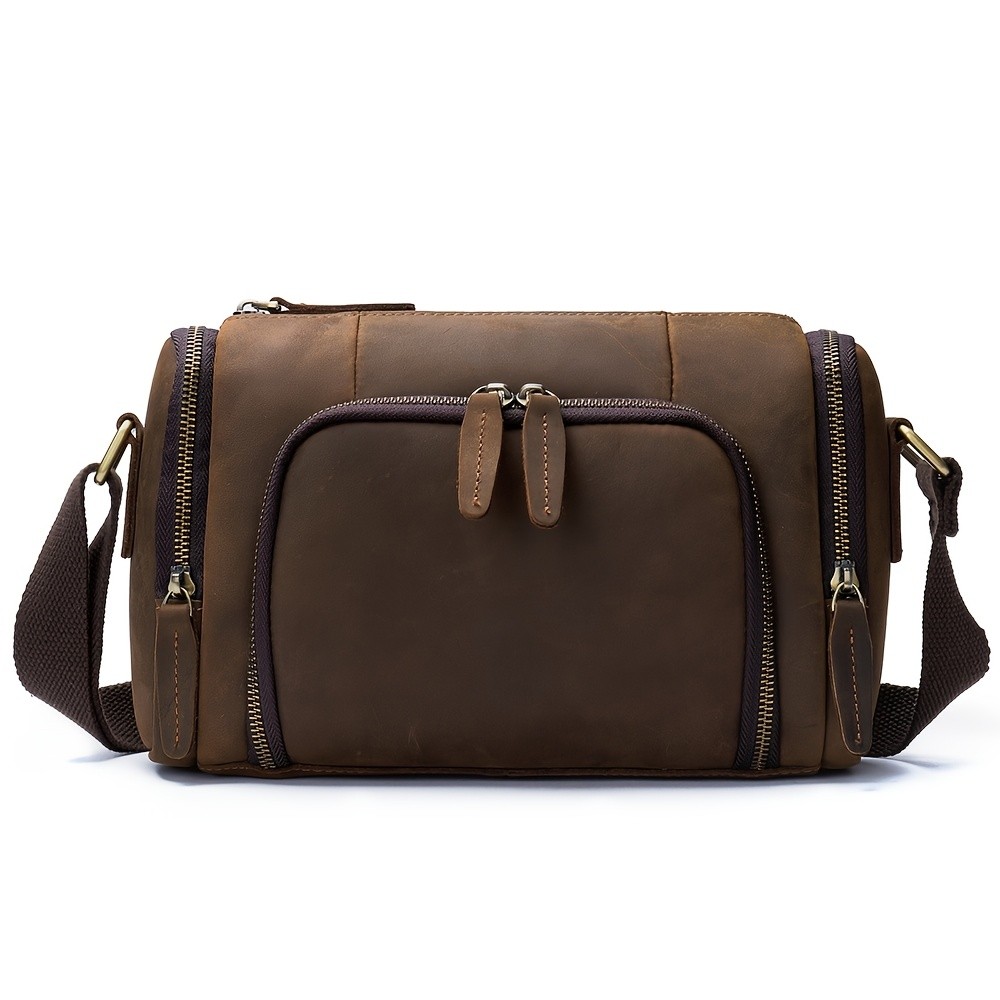 NIUCUNZH Genuine Leather Backpack – Durable, Stylish, and Perfect for Commuting, Travel, and Casual Use